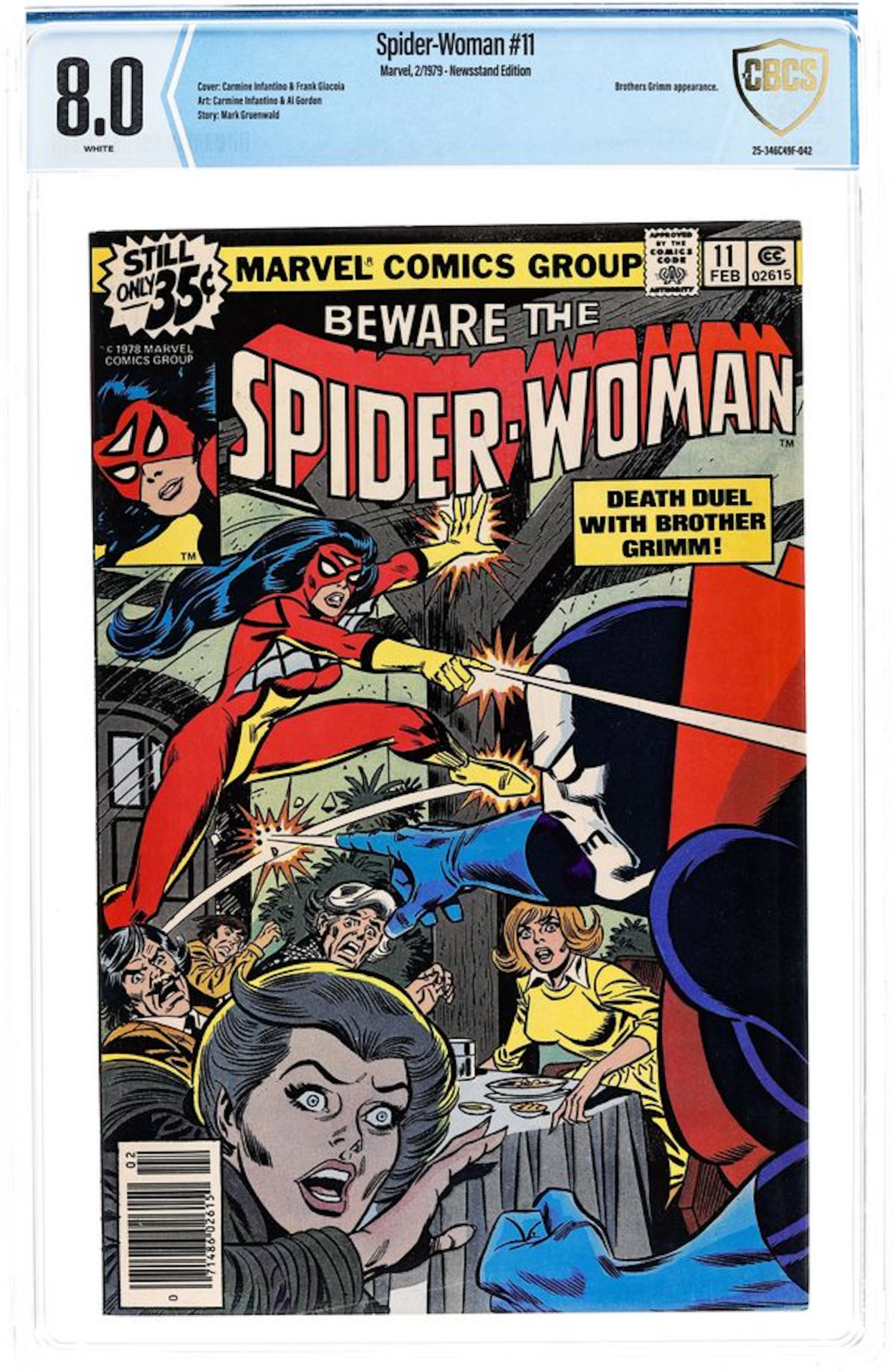 Spider-Woman (1978 Marvel 1st Series) 11 CBCS 8.0