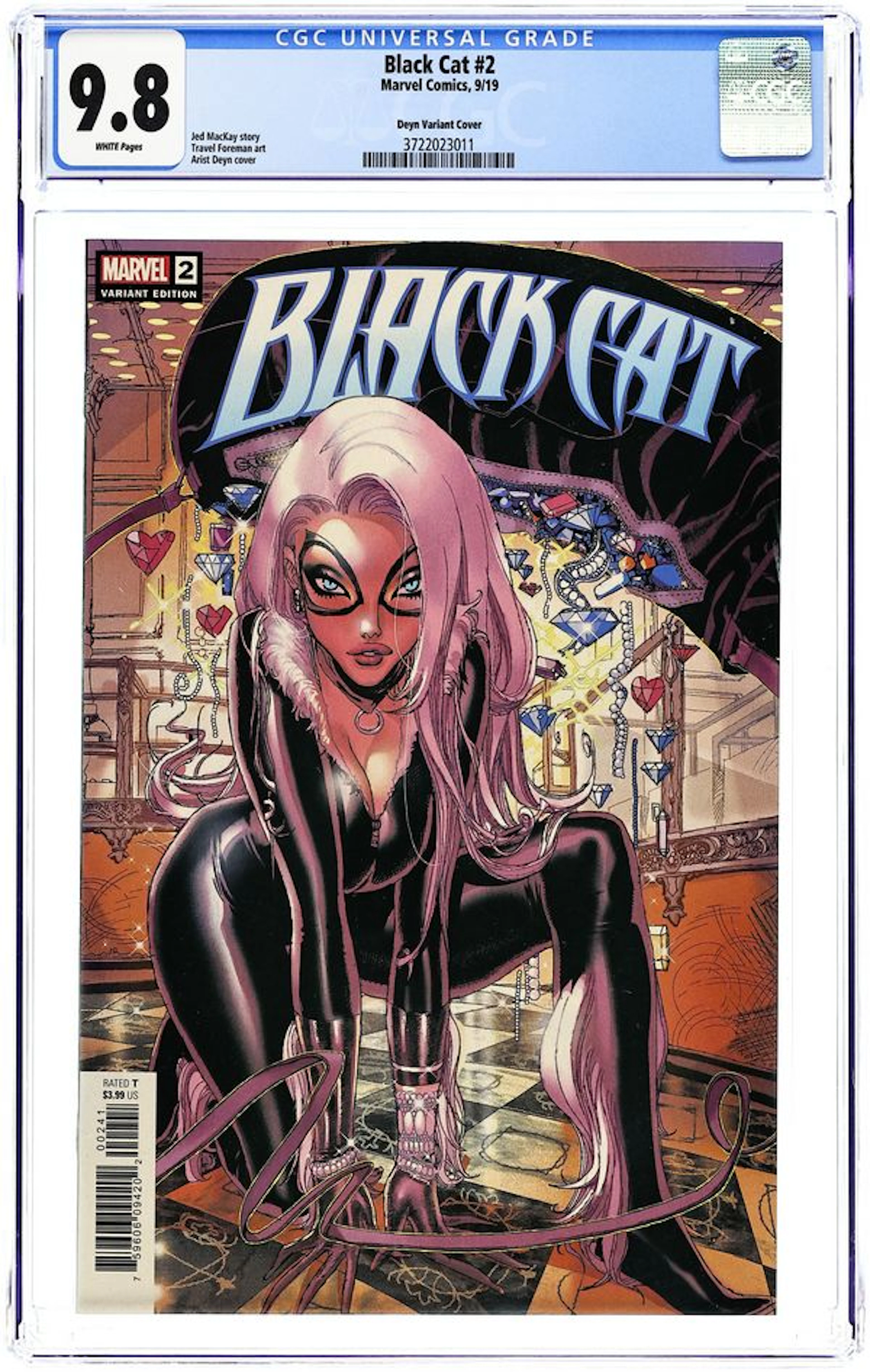 Black Cat (2019 3rd Series Marvel) 2C CGC 9.8