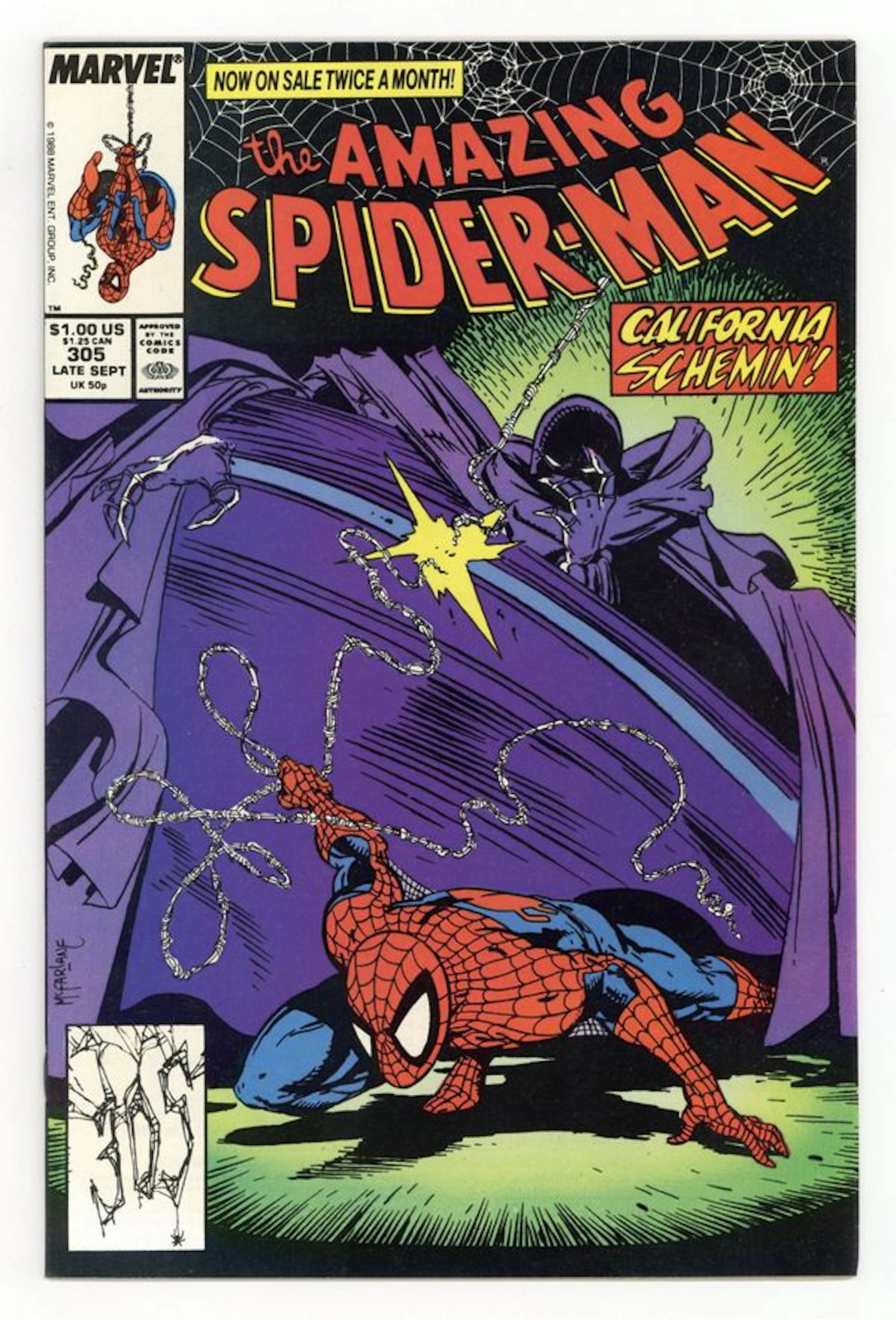 Amazing Spider-Man (1963 1st Series) 305 VF/NM 9.0
