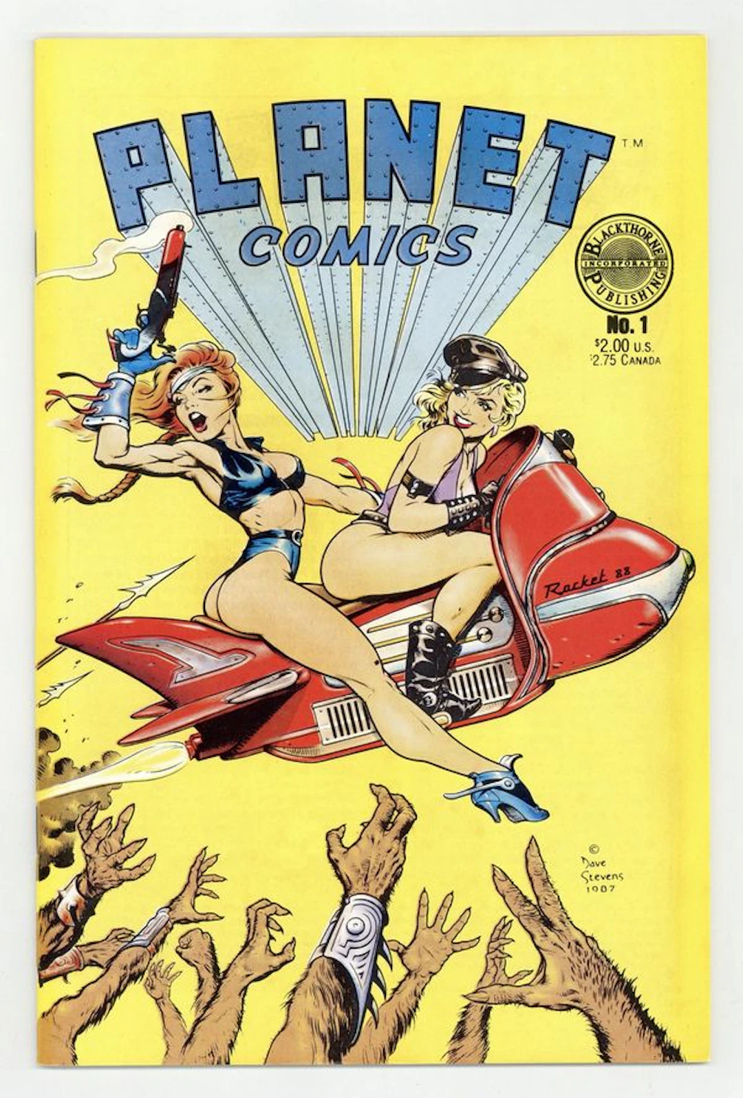Planet Comics (1988 Blackthorne) 1 VG/FN 5.0