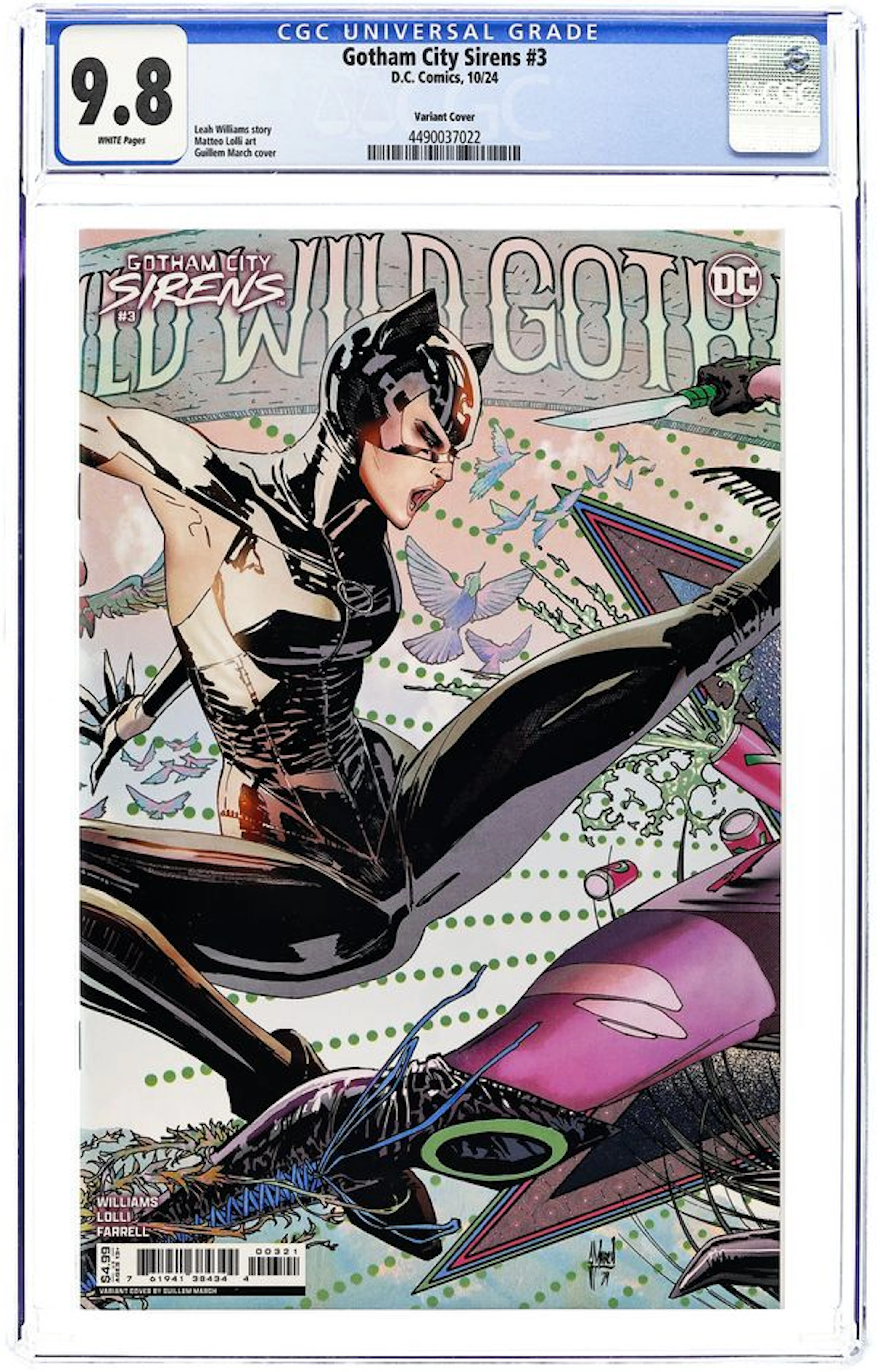 Gotham City Sirens (2024 DC) 3D CGC 9.8