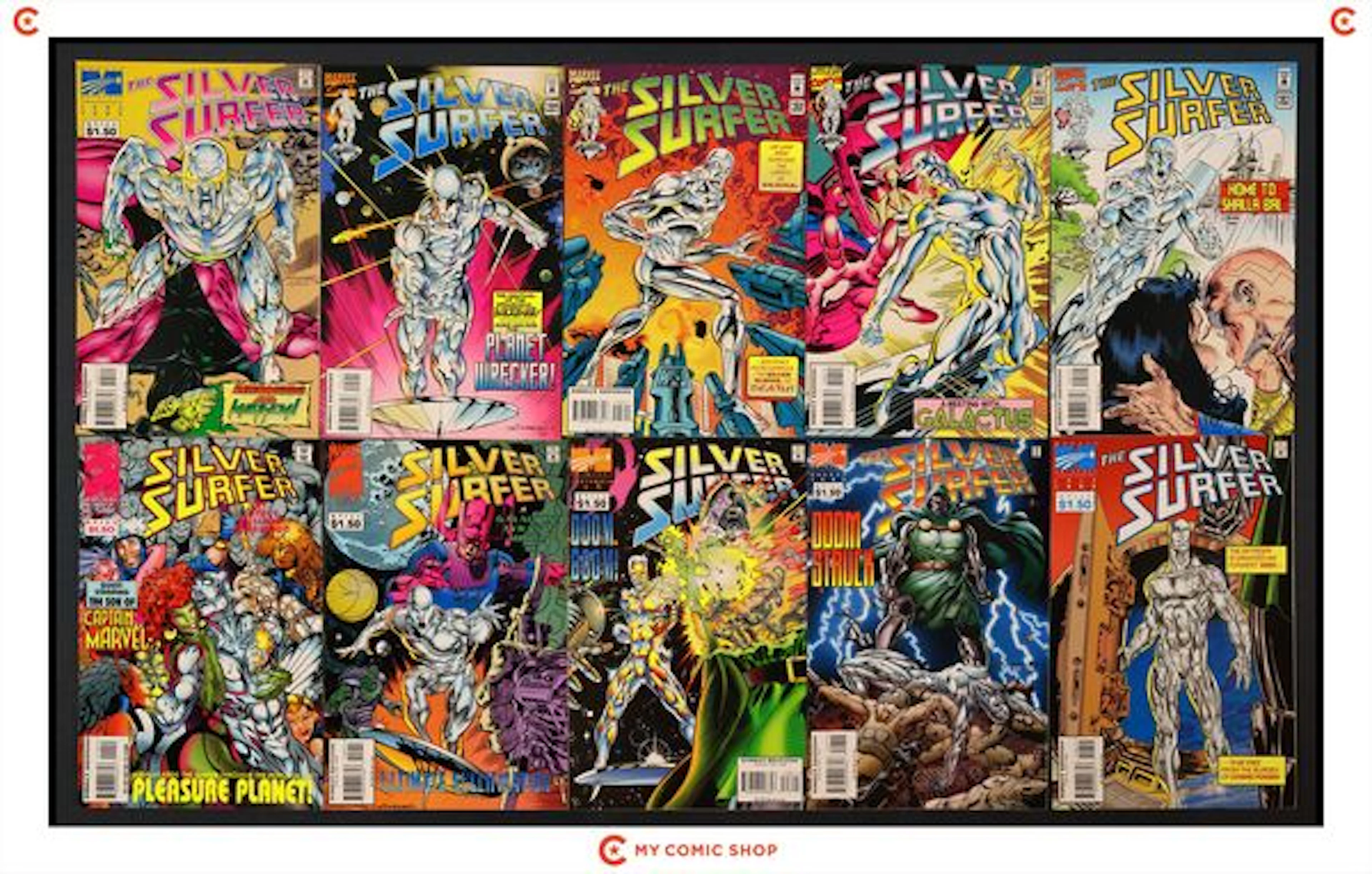 Silver Surfer Lot of 14