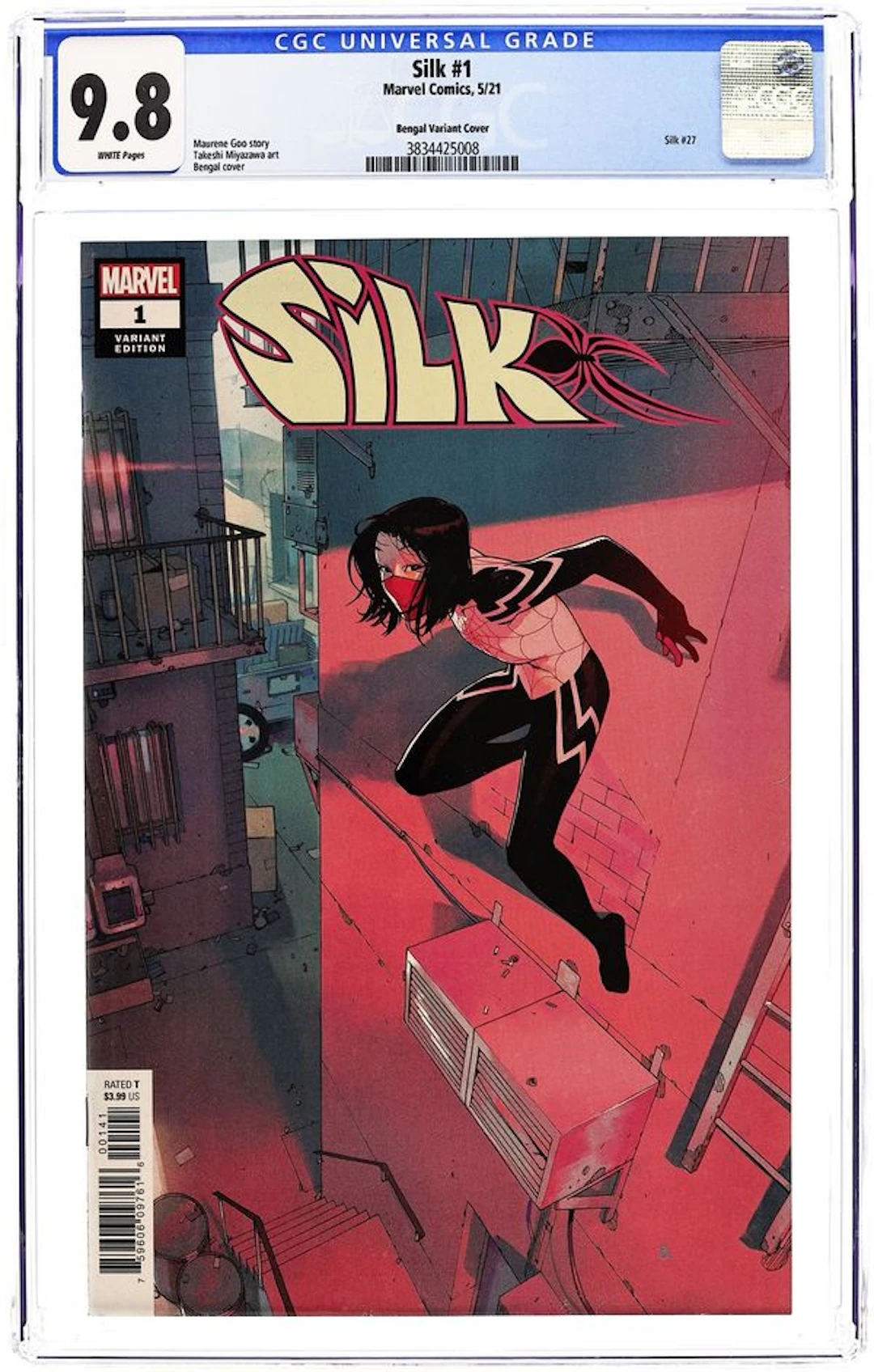Silk (2021 Marvel) 1D CGC 9.8
