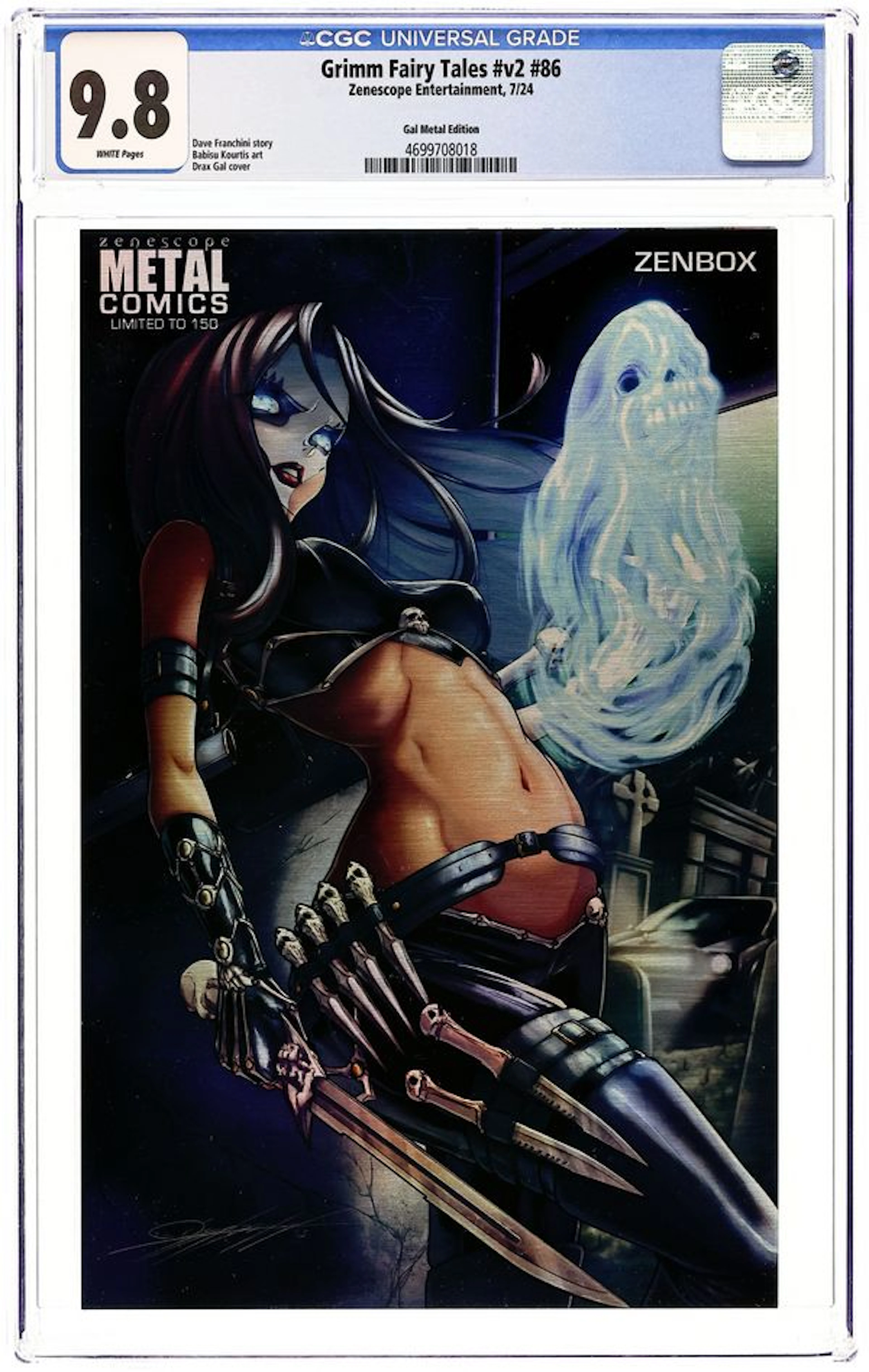 Grimm Fairy Tales (2016 2nd Series) 86GAL.METAL CGC 9.8