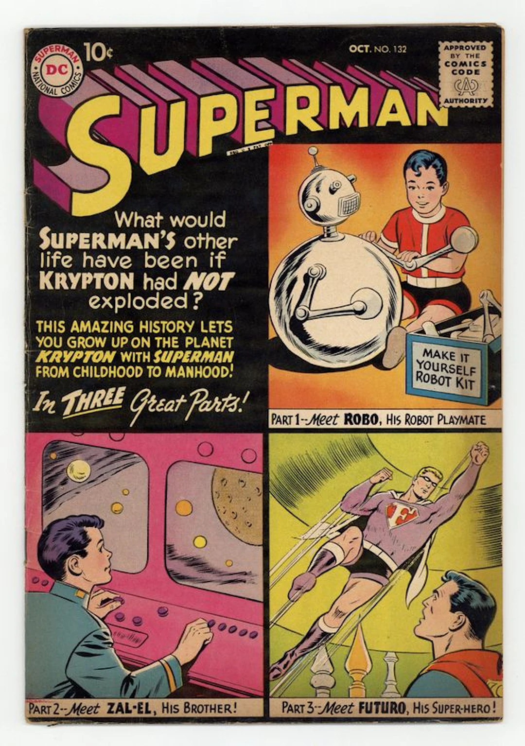 Superman (1939 1st Series) 132 GD/VG 3.0