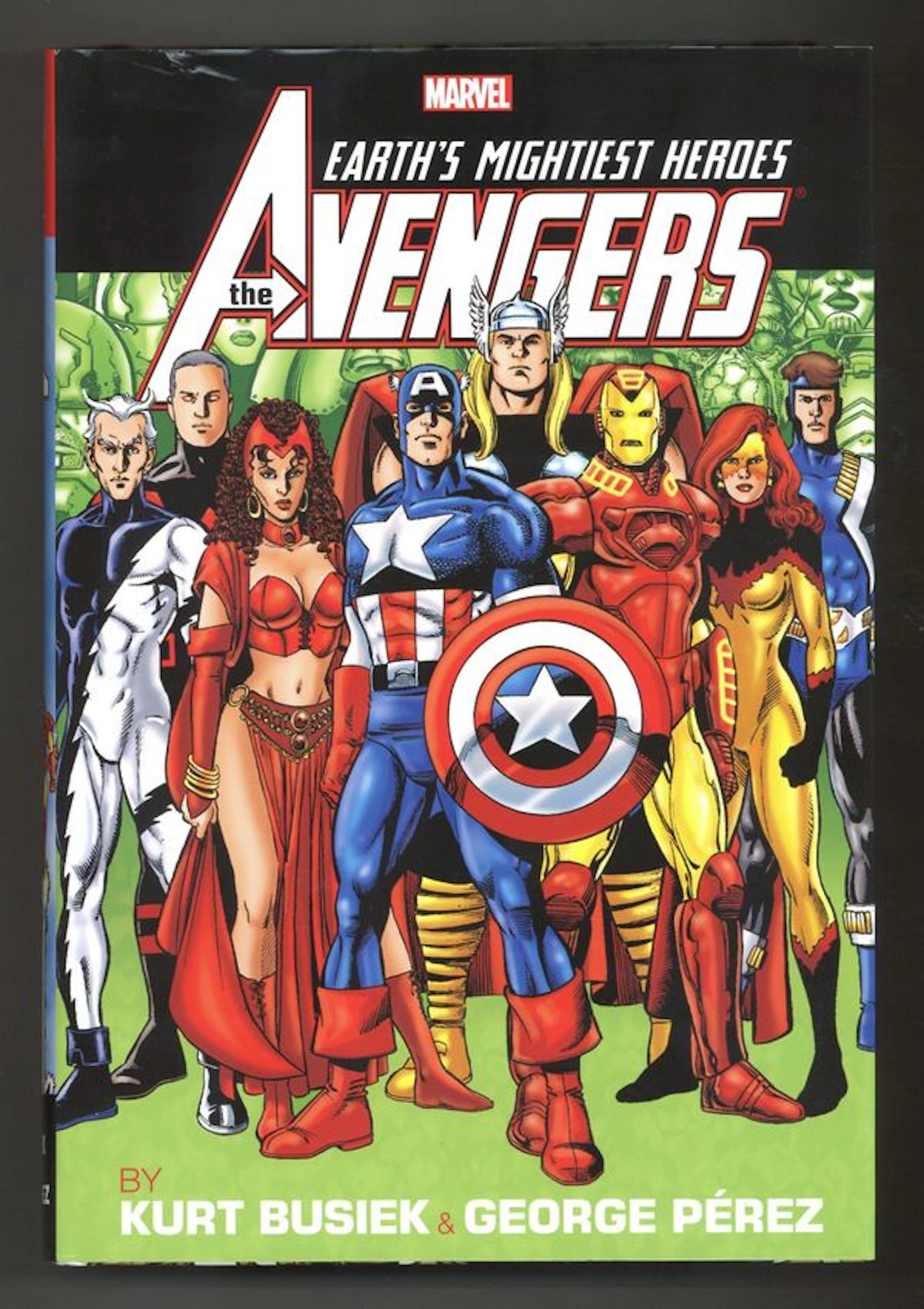 Avengers Omnibus HC (2023 Marvel) By Kurt Busiek and George Pérez