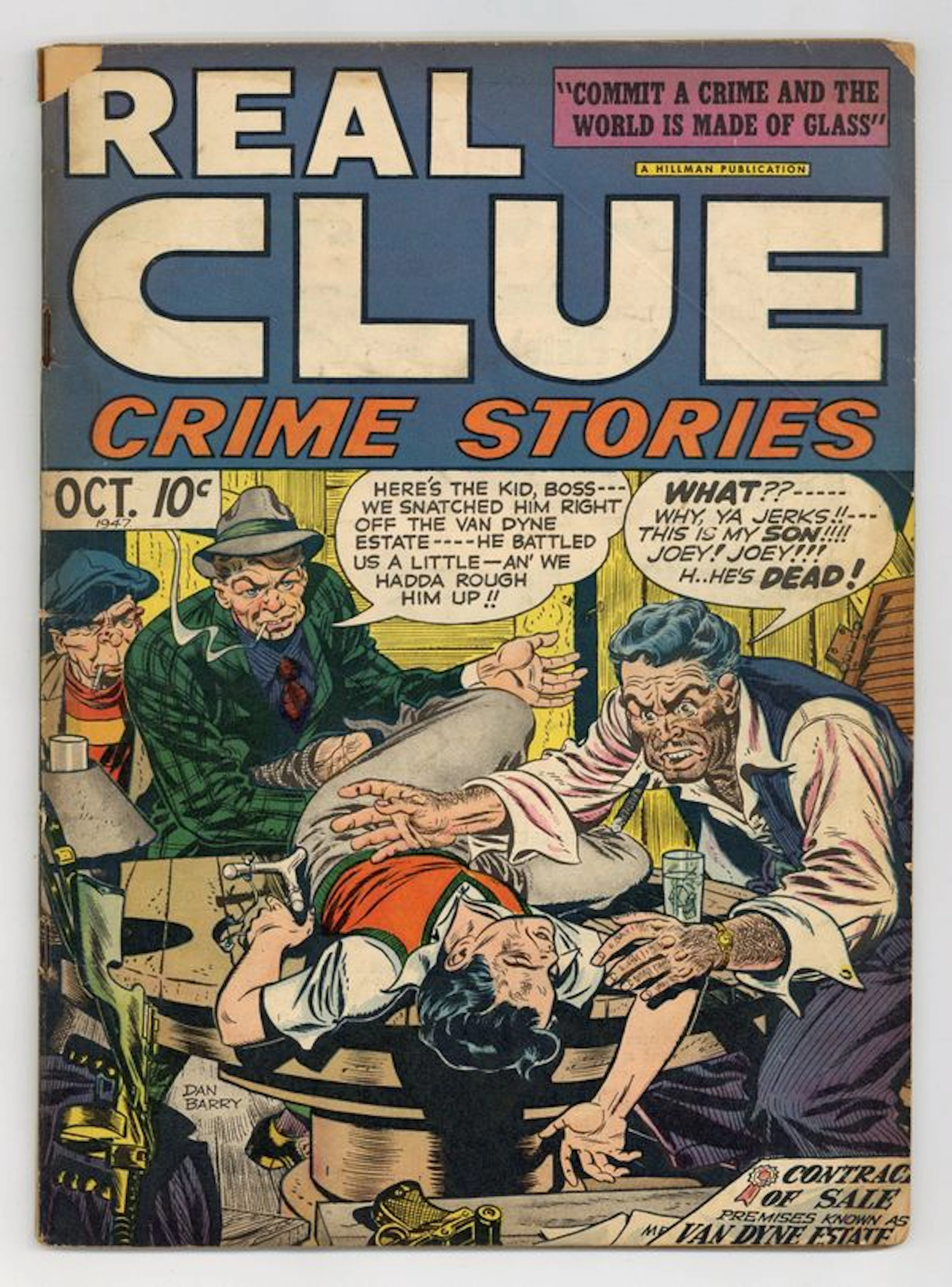 Real Clue Crime Stories Vol. 2 (1947) 8 GD/VG 3.0