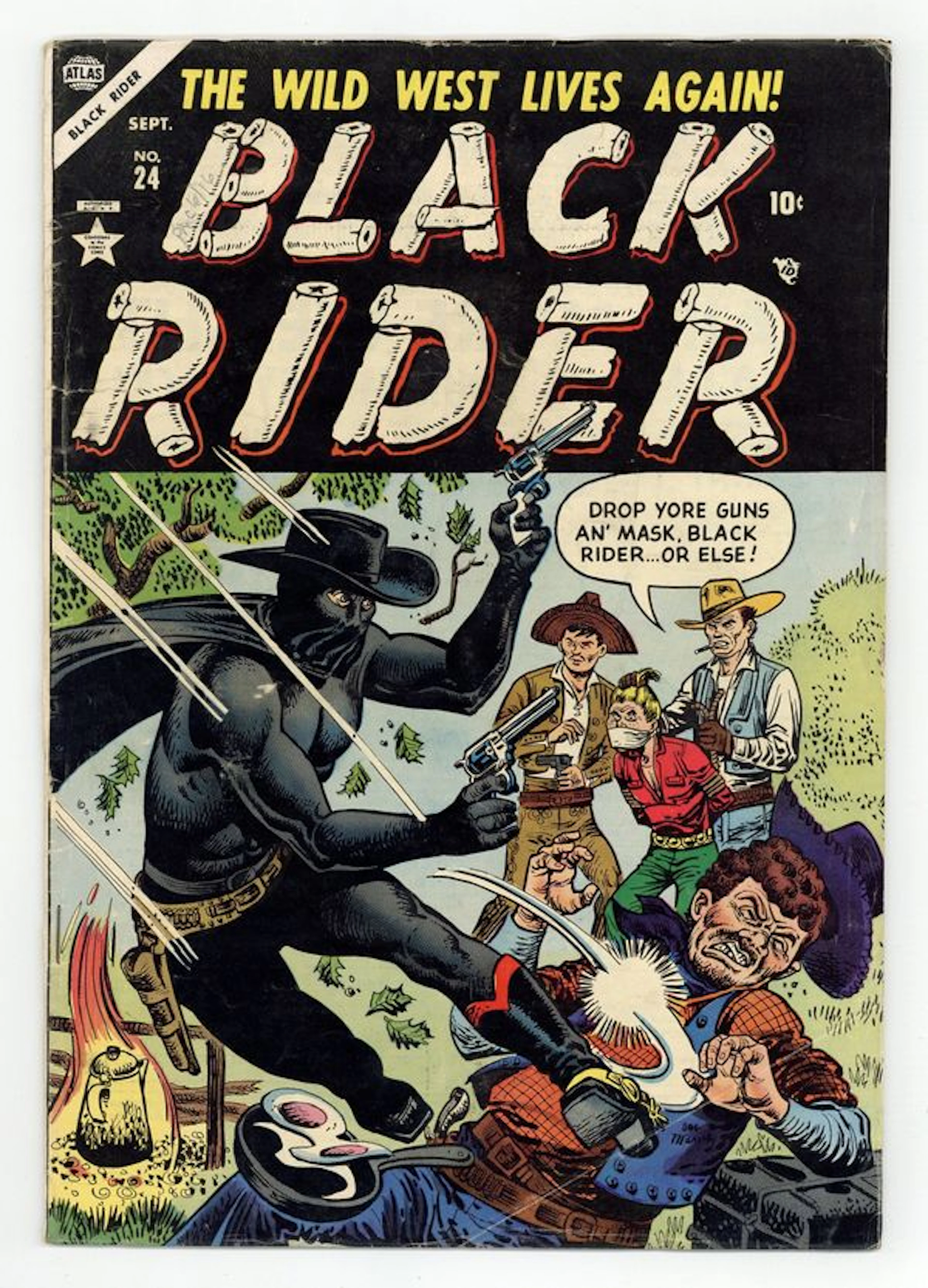 Black Rider (1951 Atlas/Marvel) 24 VG- 3.5
