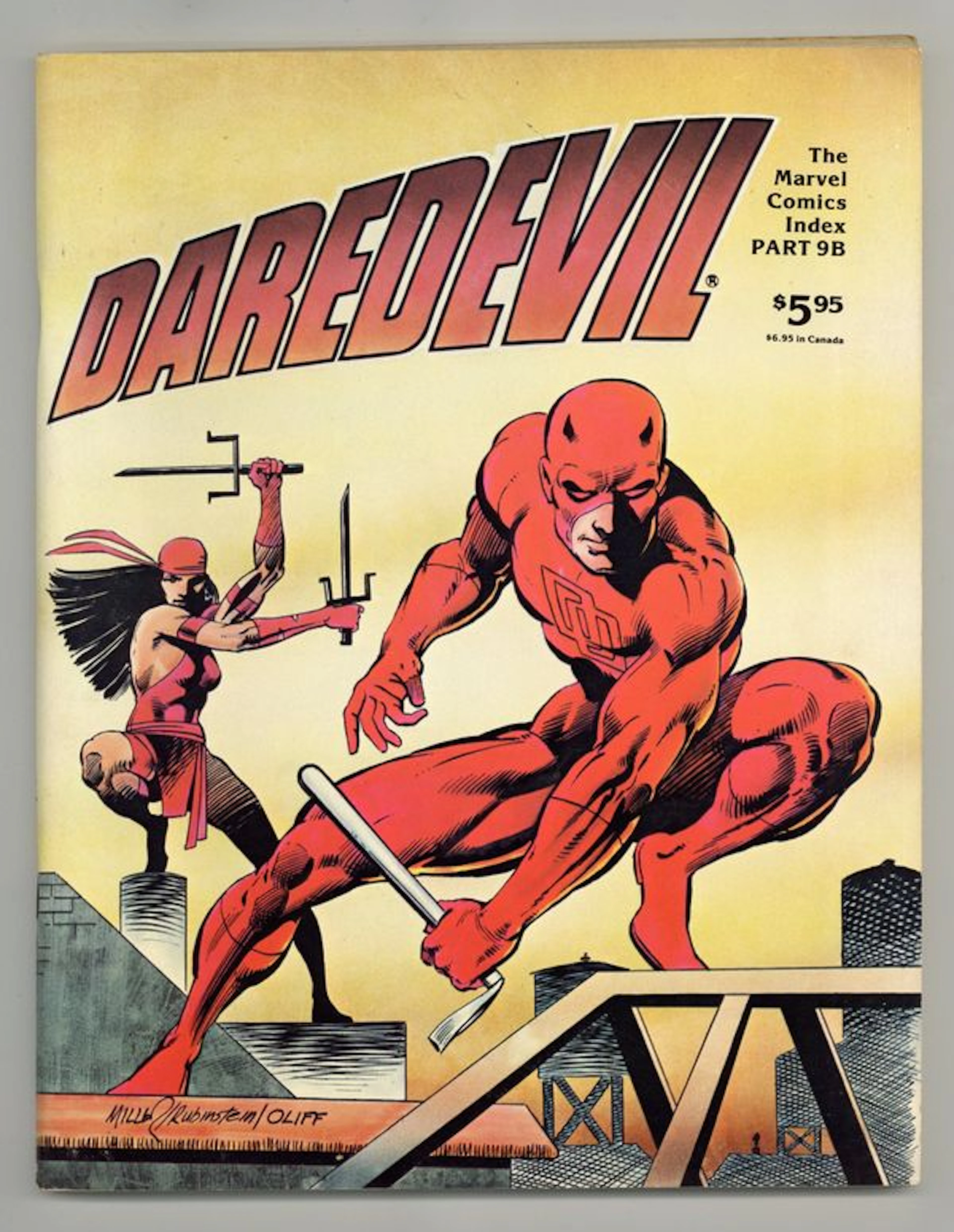 Marvel Comics Index (1976) 9B VG/FN 5.0