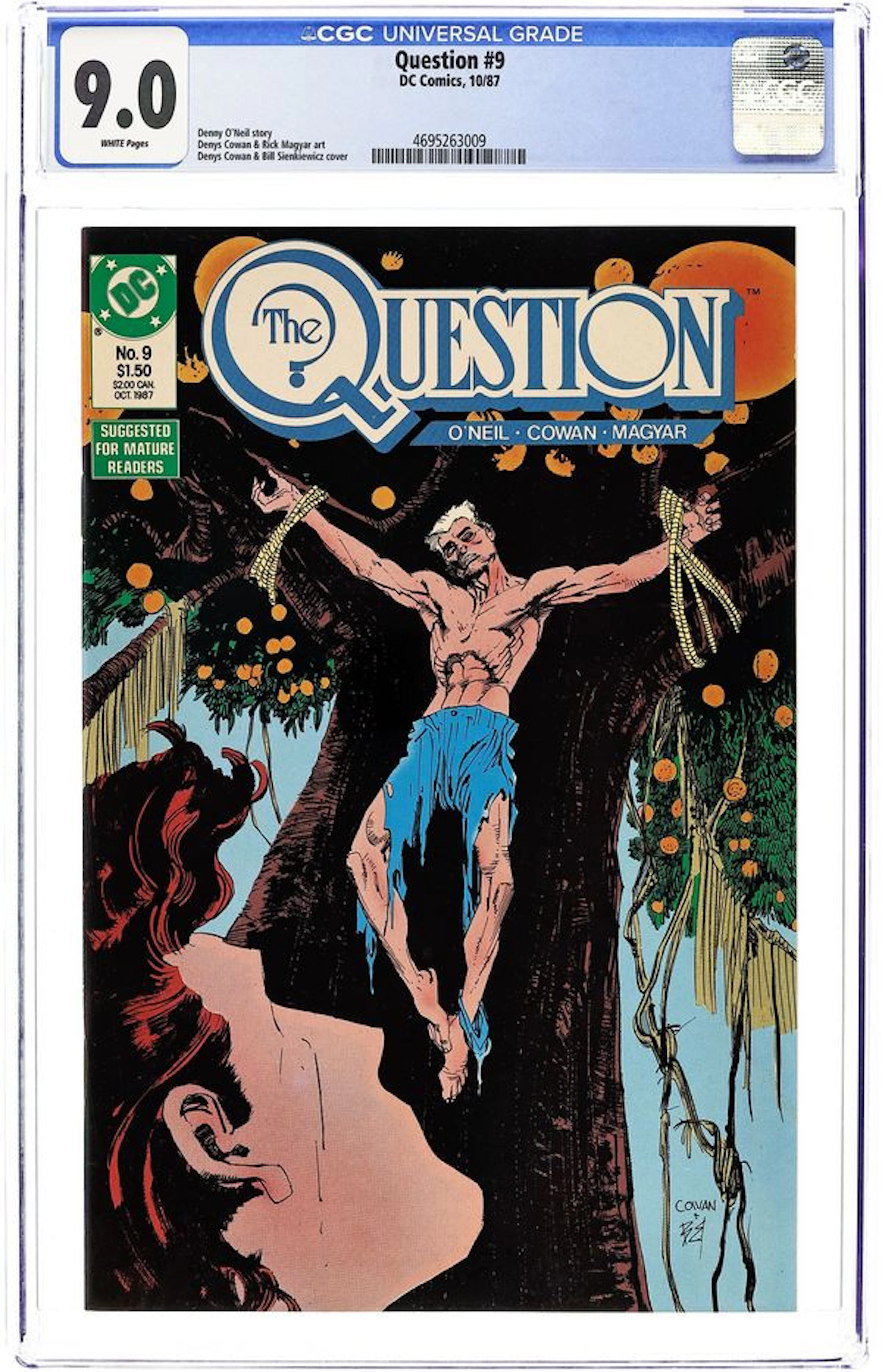 Question (1987 1st Series) 9 CGC 9.0