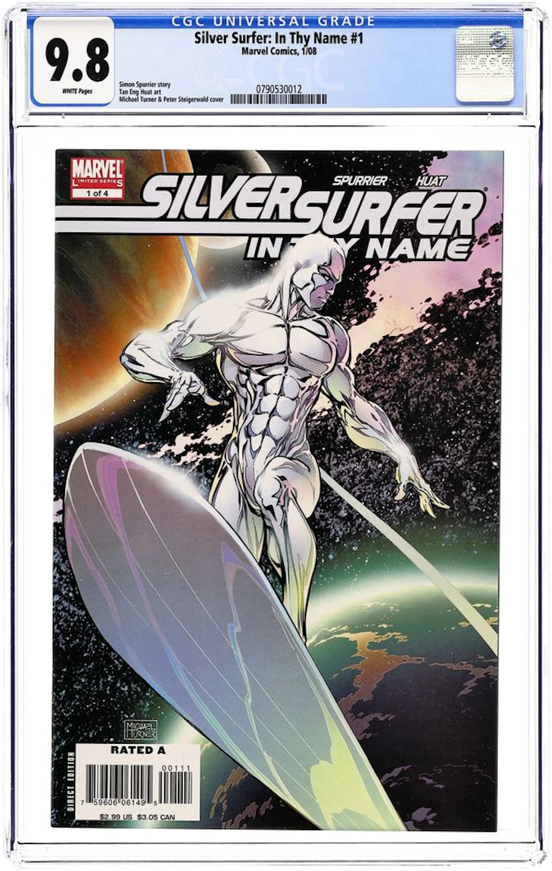 Silver Surfer In Thy Name (2007) 1 CGC 9.8