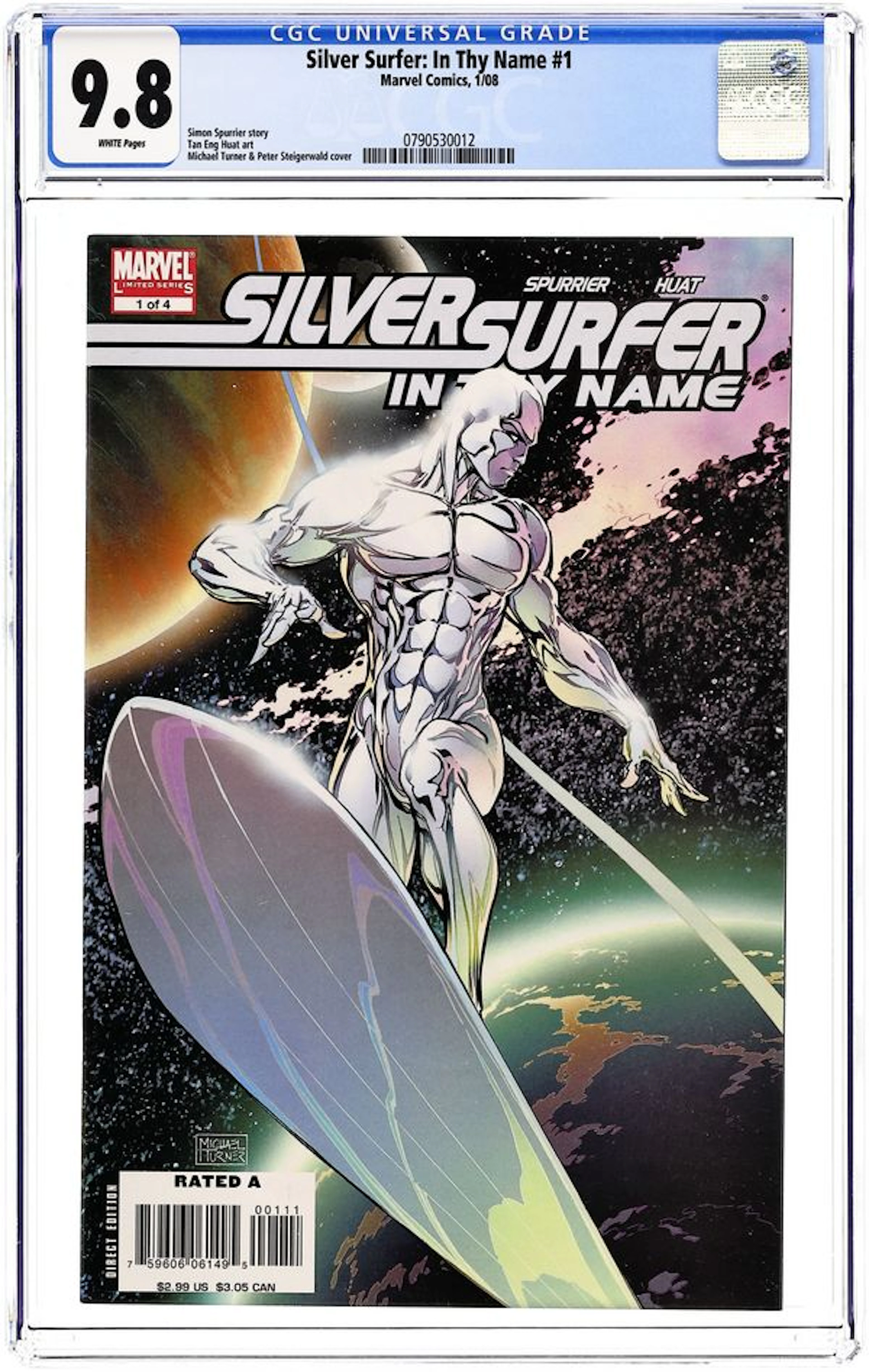 Silver Surfer In Thy Name (2007) 1 CGC 9.8