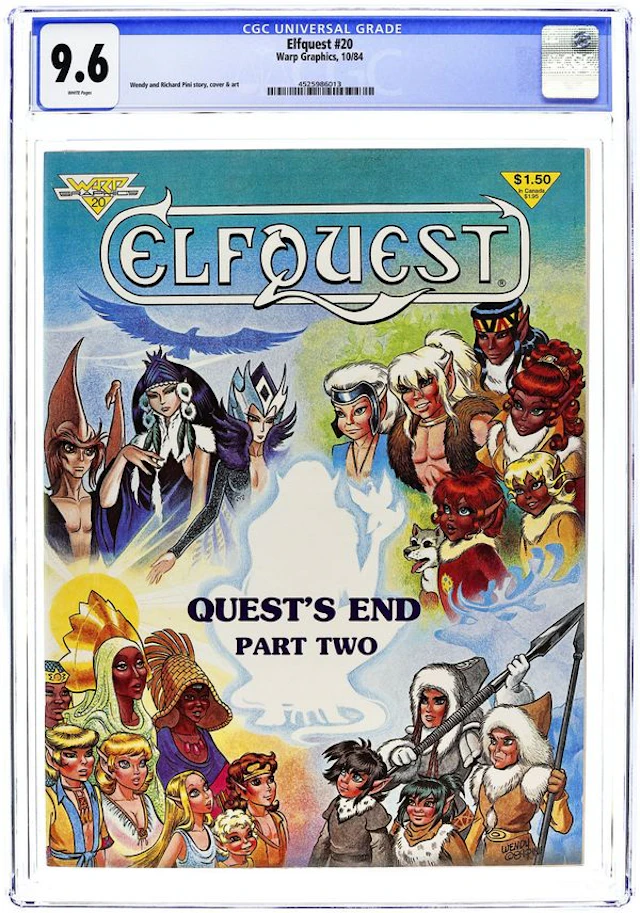Elfquest (1978 Warp Graphics) Magazine 20 CGC 9.6