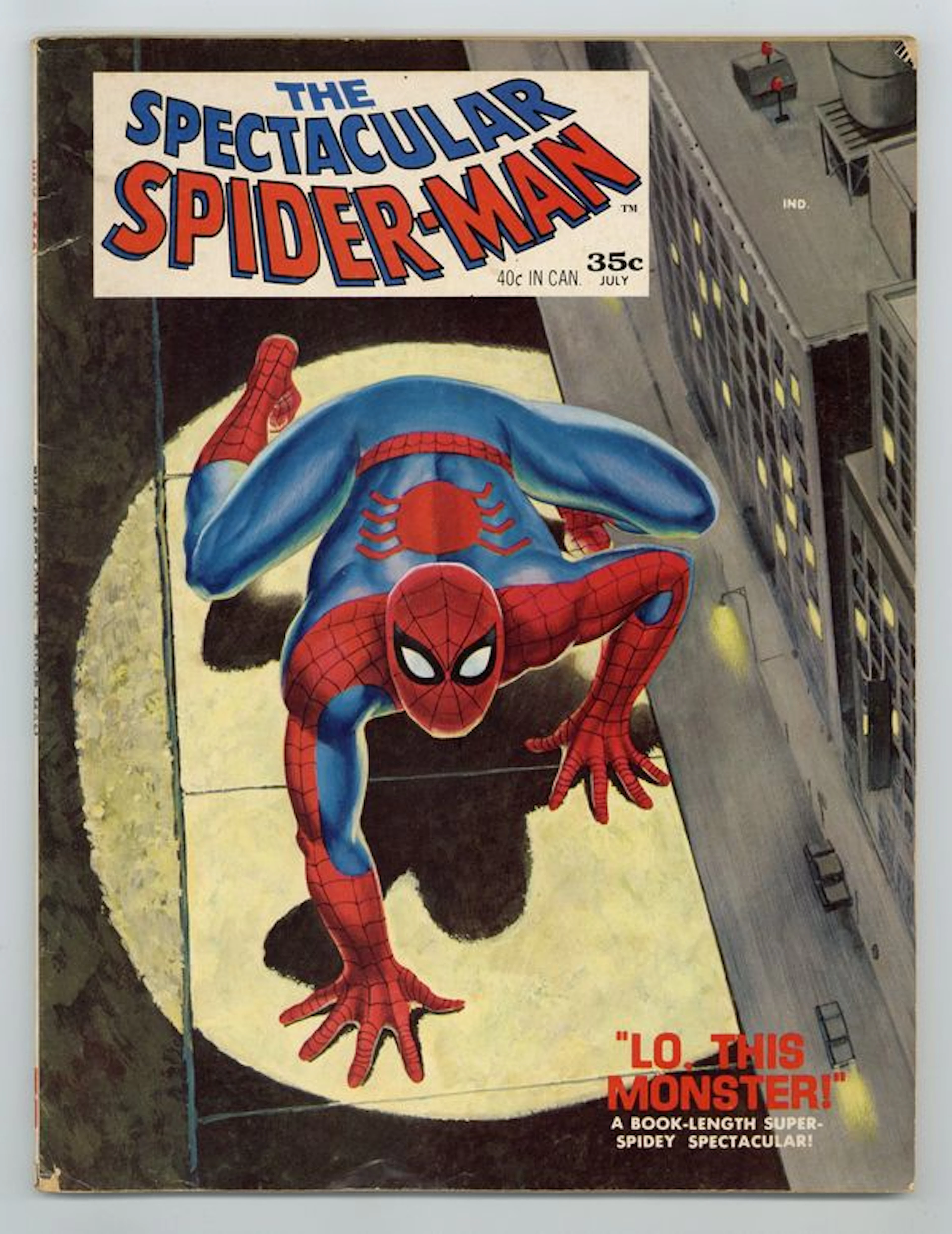 Spectacular Spider-Man (1968 Marvel Magazine) 1 GD/VG 3.0