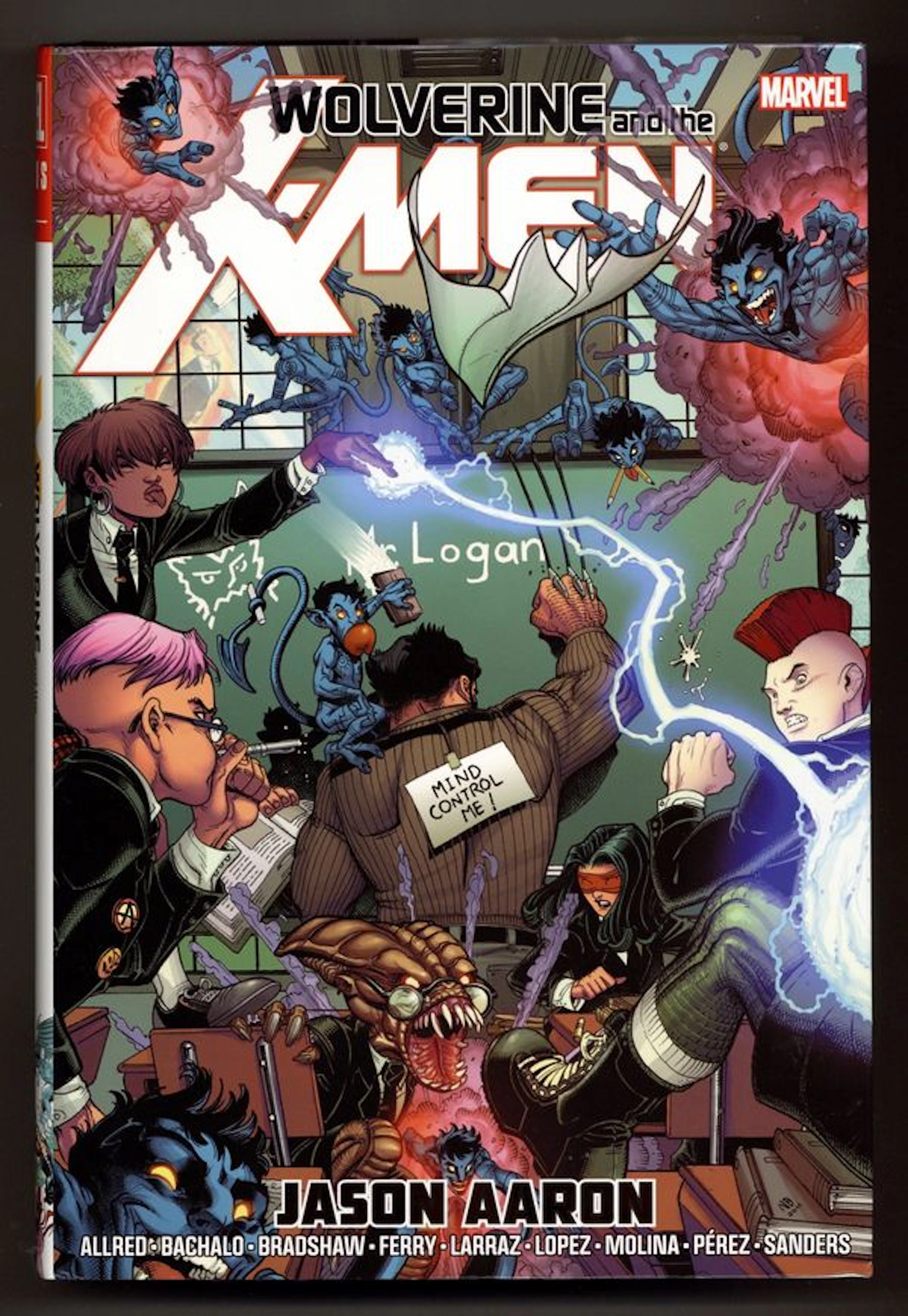 Wolverine and the X-Men Omnibus HC (2014 Marvel) By Jason Aaron 1-1ST VF 8.0
