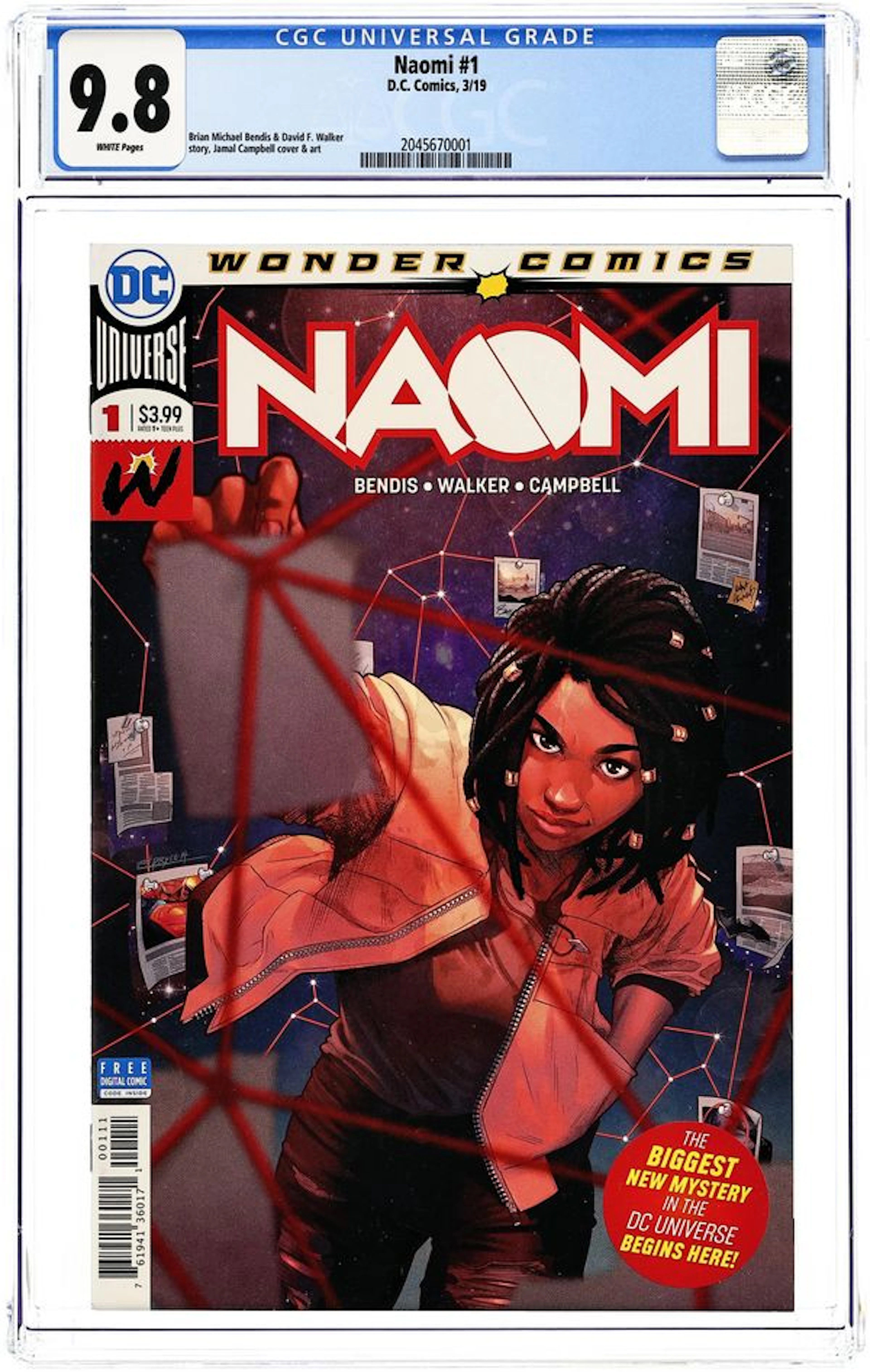 Naomi (2018 DC) 1A CGC 9.8