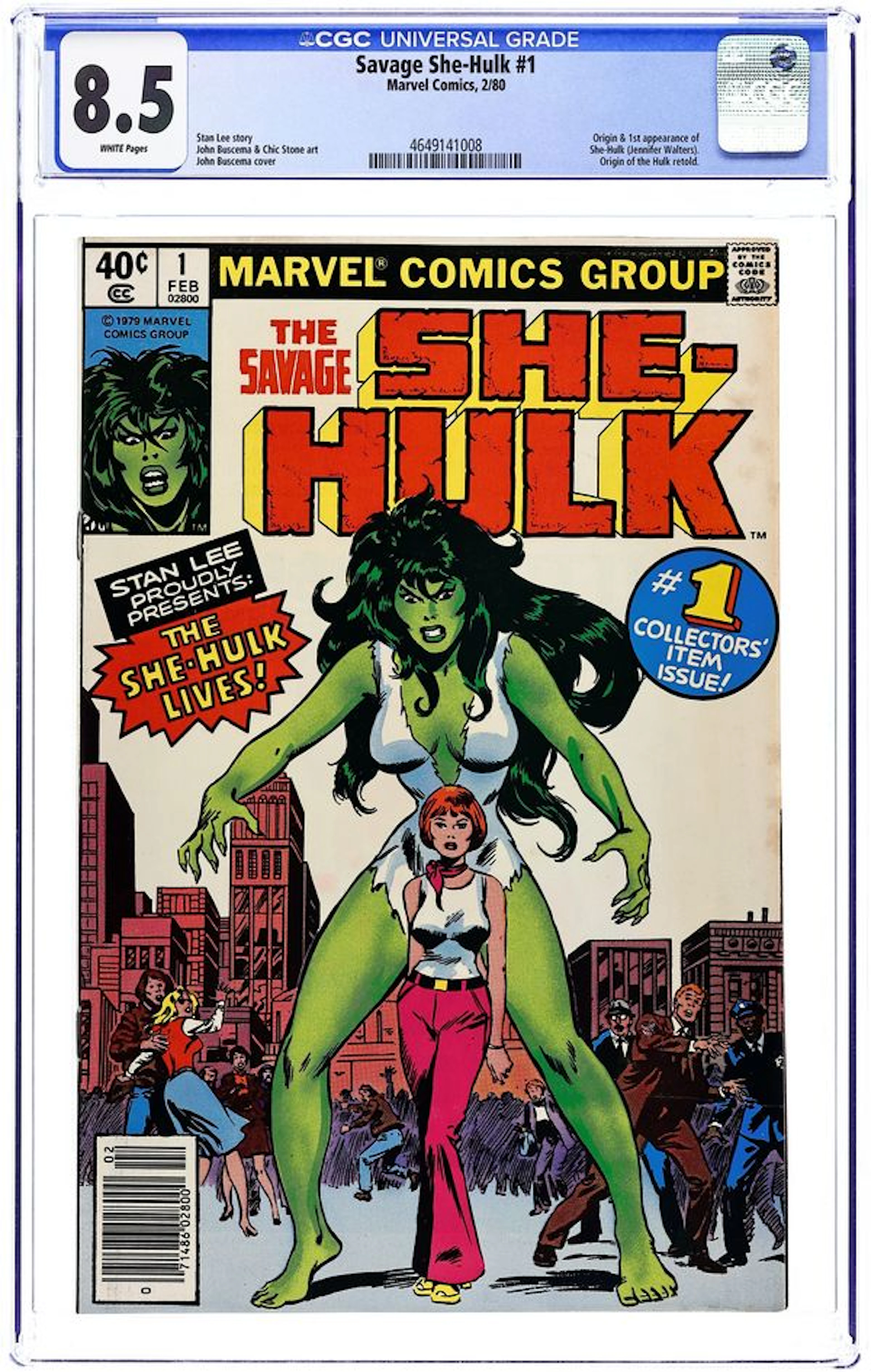 Savage She-Hulk (1980) 1N CGC 8.5