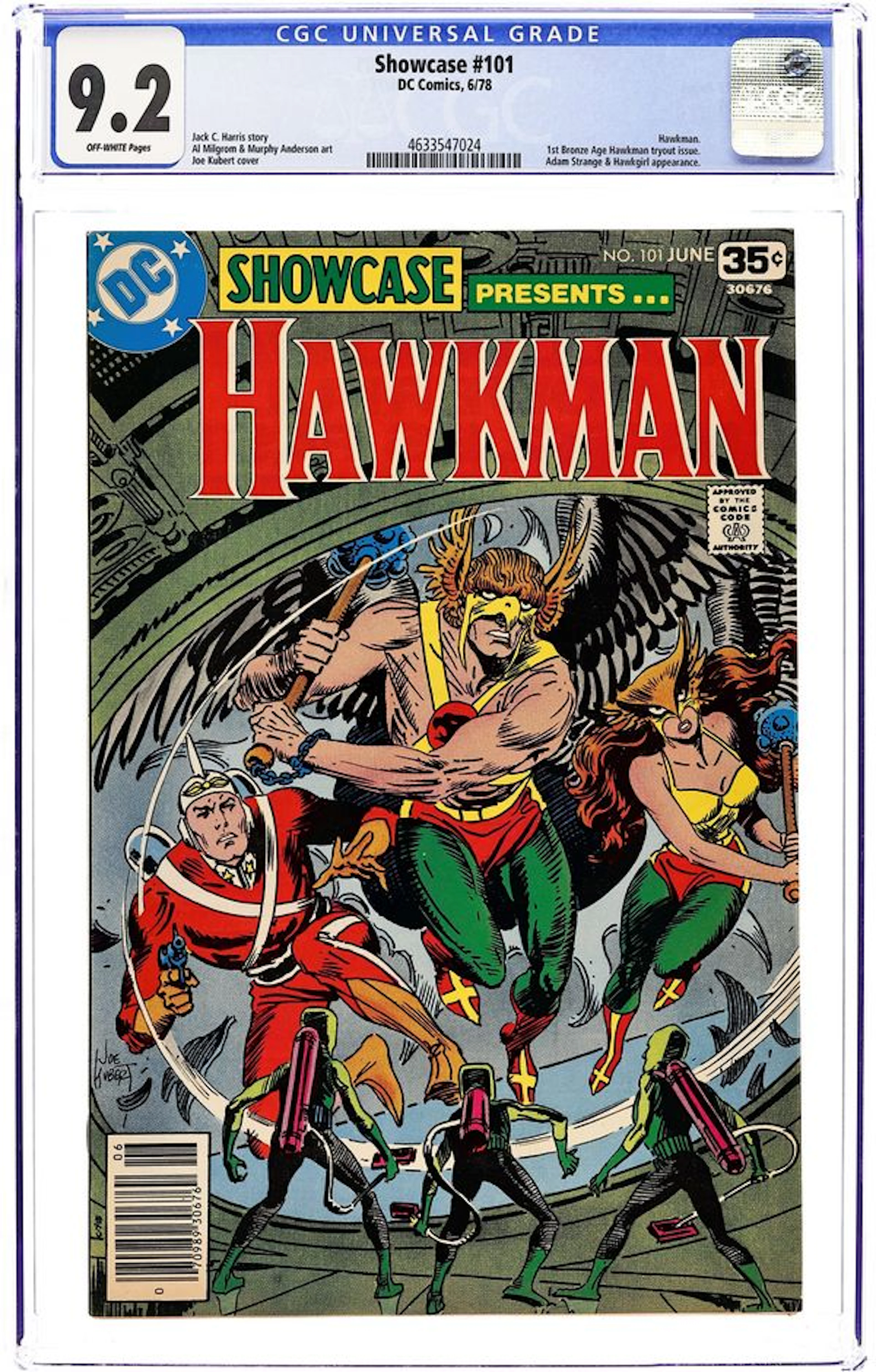 Showcase (1956-1978) 101 CGC 9.2