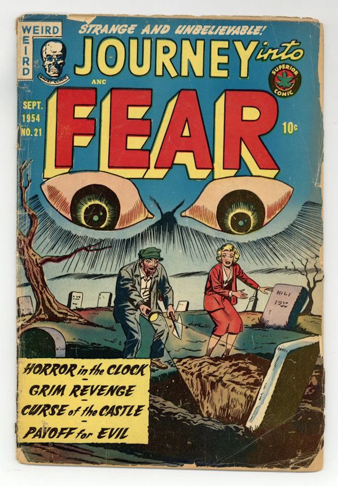 Journey into Fear (1951 Superior) 21 GD- 1.8