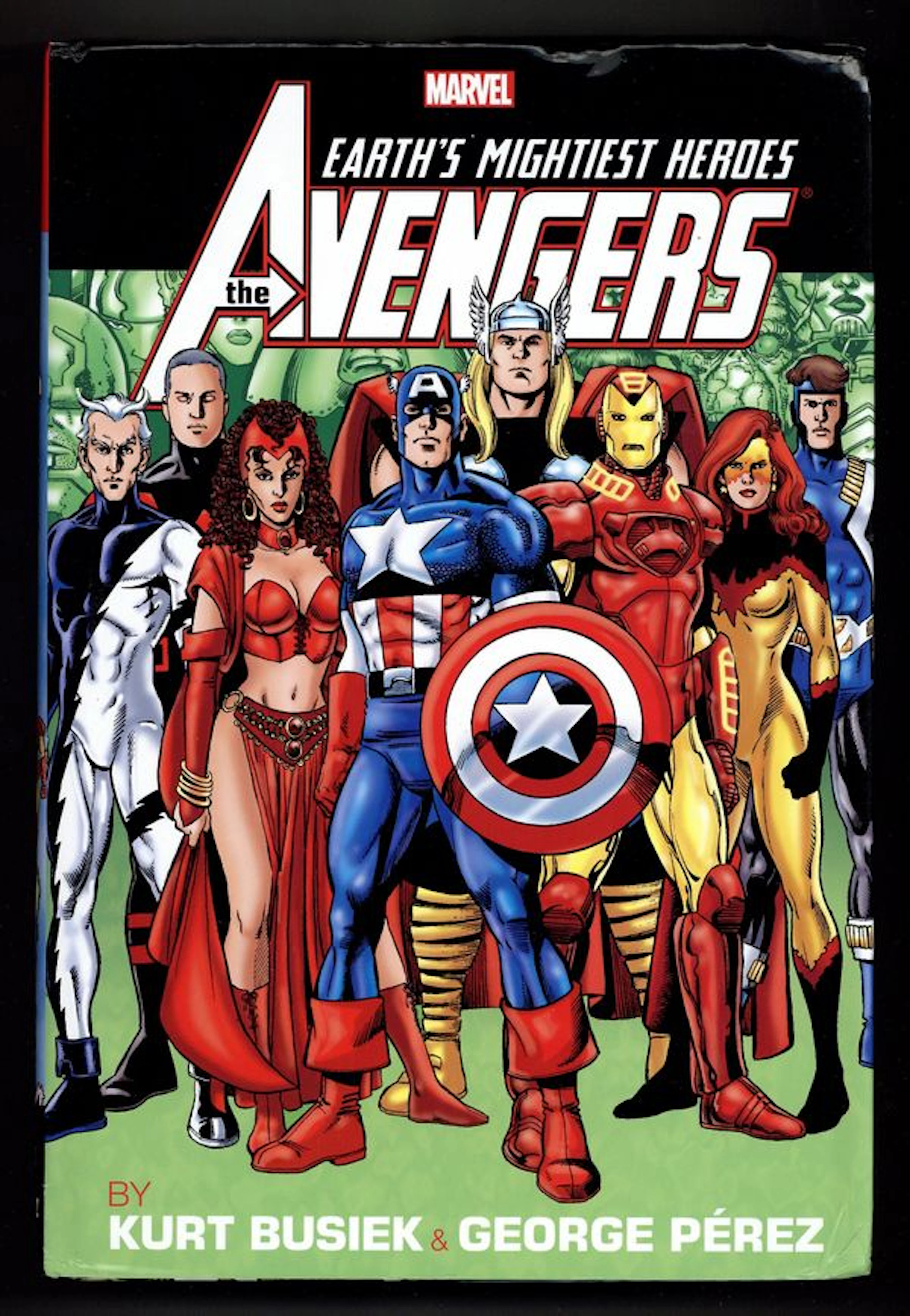 Avengers Omnibus HC (2015 Marvel) By Kurt Busiek and George Pérez