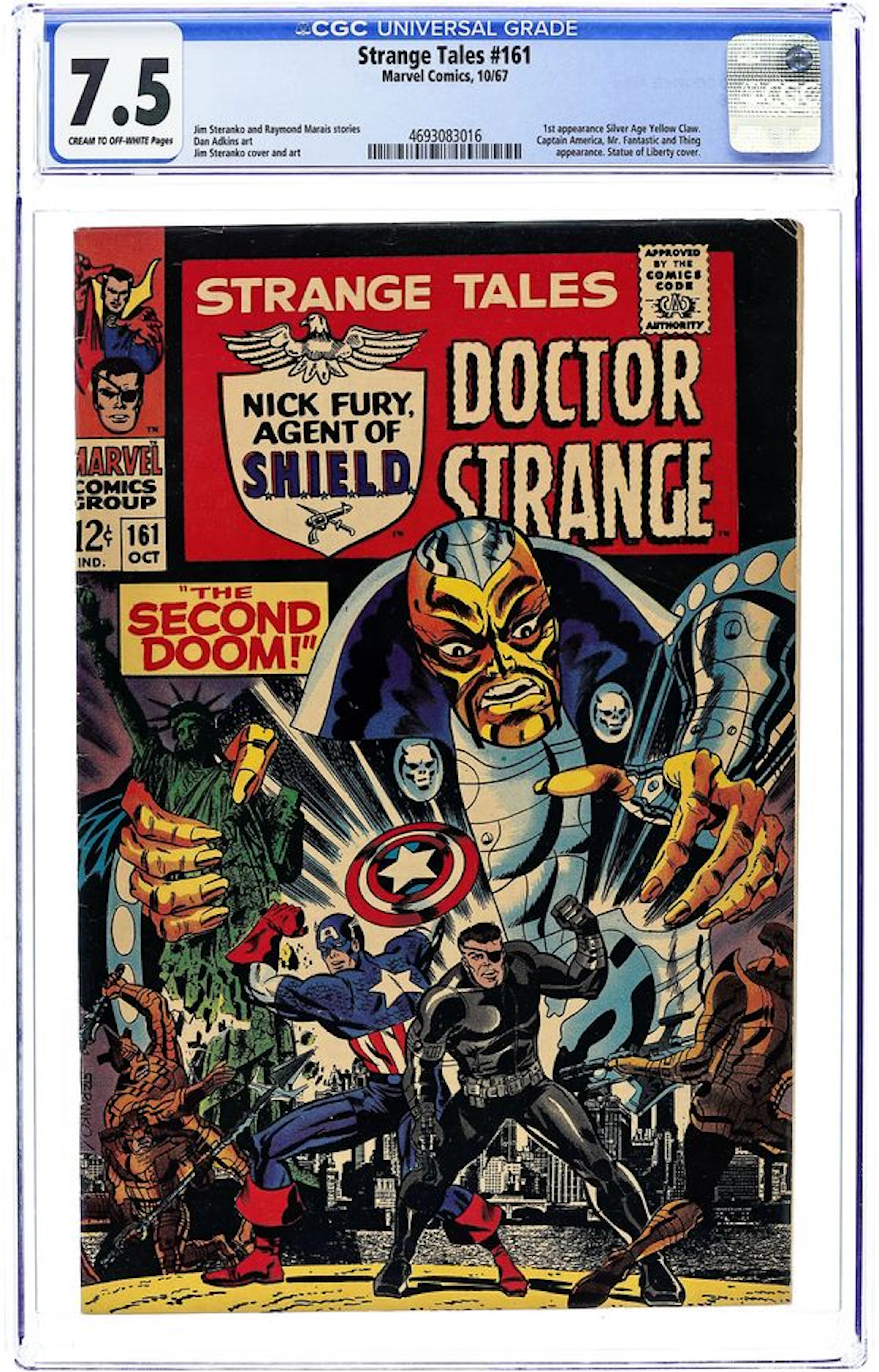Strange Tales (1951 1st Series) 161 CGC 7.5