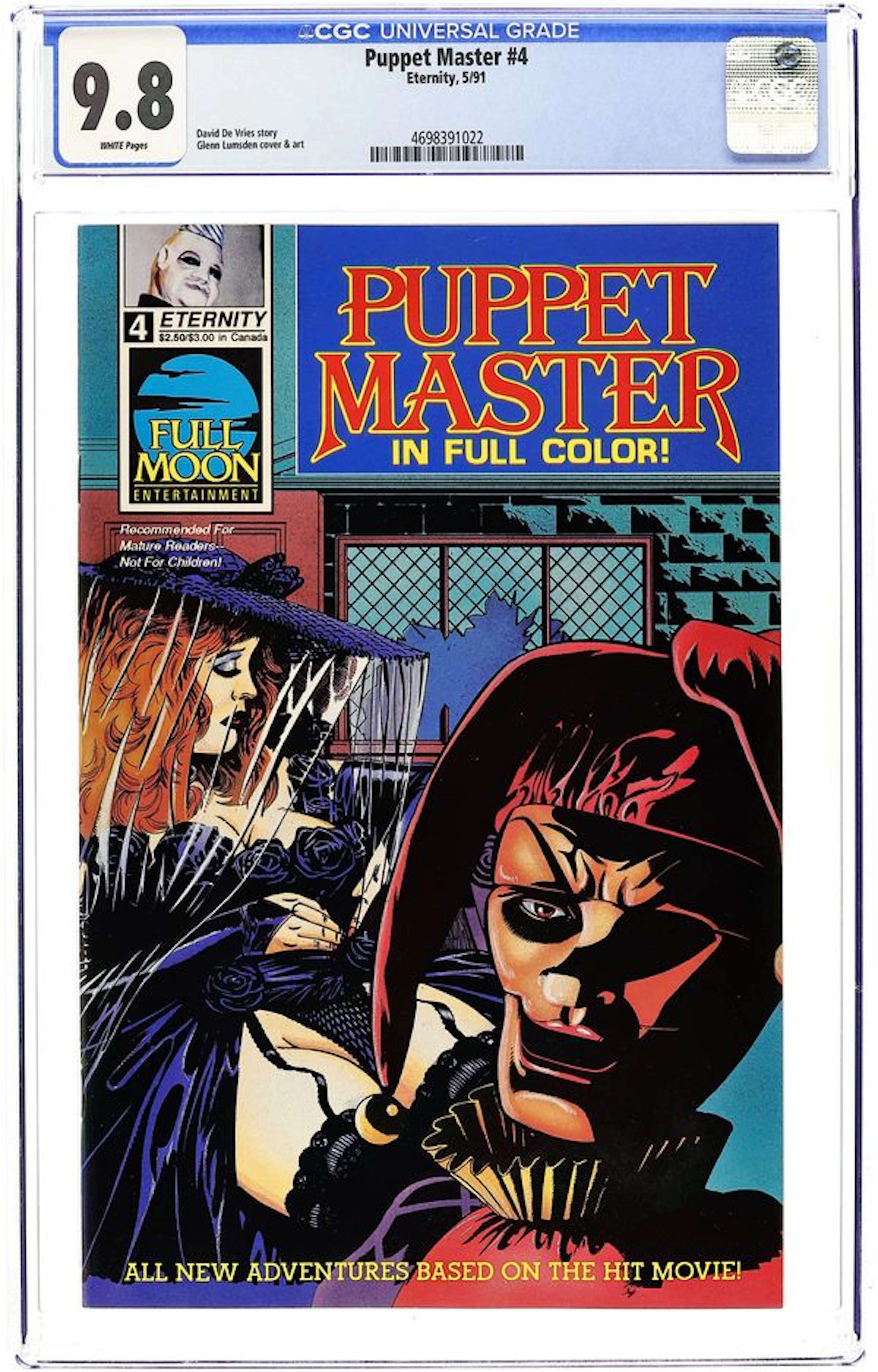 Puppet Master (1990) 4 CGC 9.8