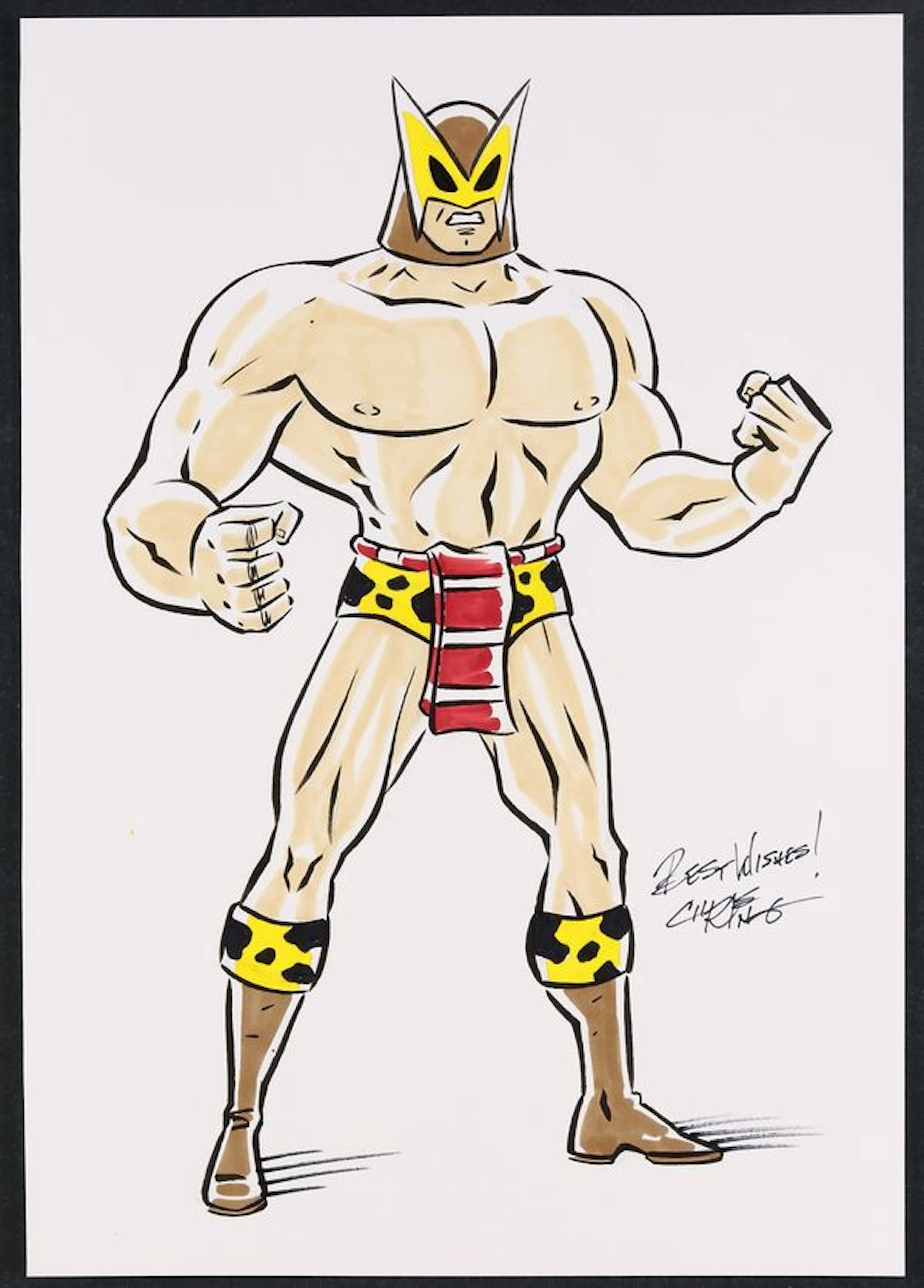 B'Wana Beast Sketch by Chris Ring