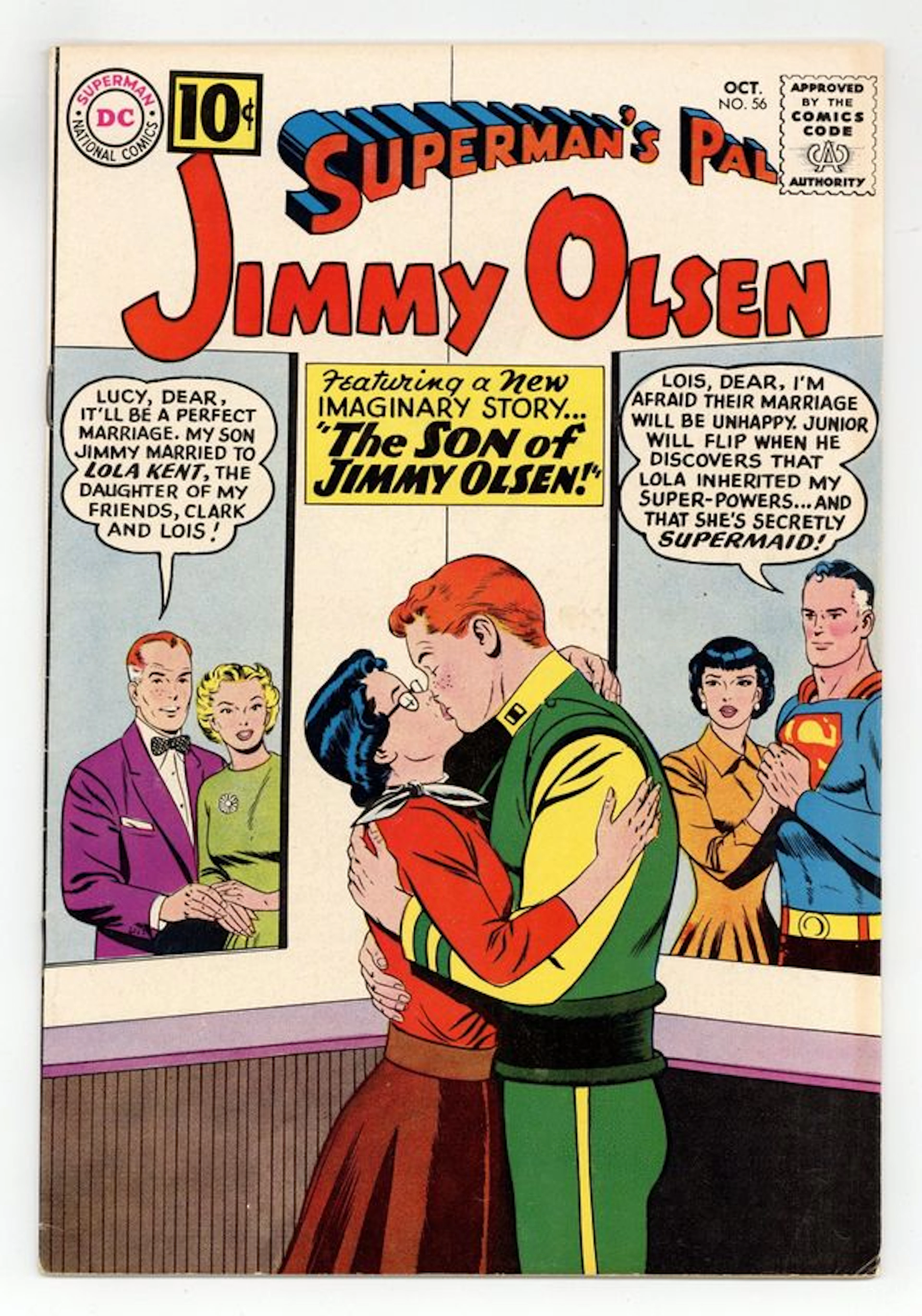 Superman's Pal Jimmy Olsen (1954) 56 VG+ 4.5