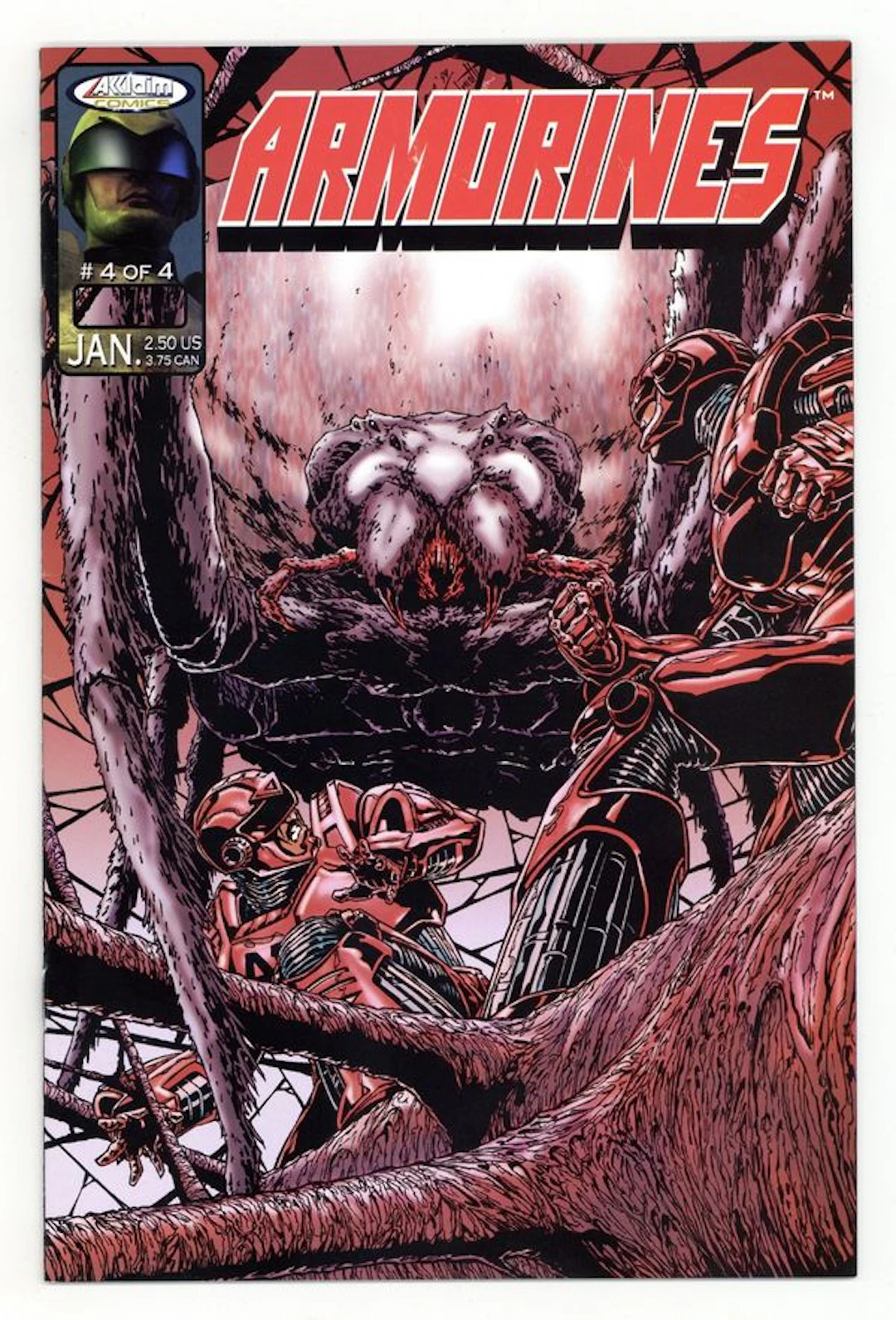 Armorines (1999 2nd Series Acclaim) 4 FN 6.0