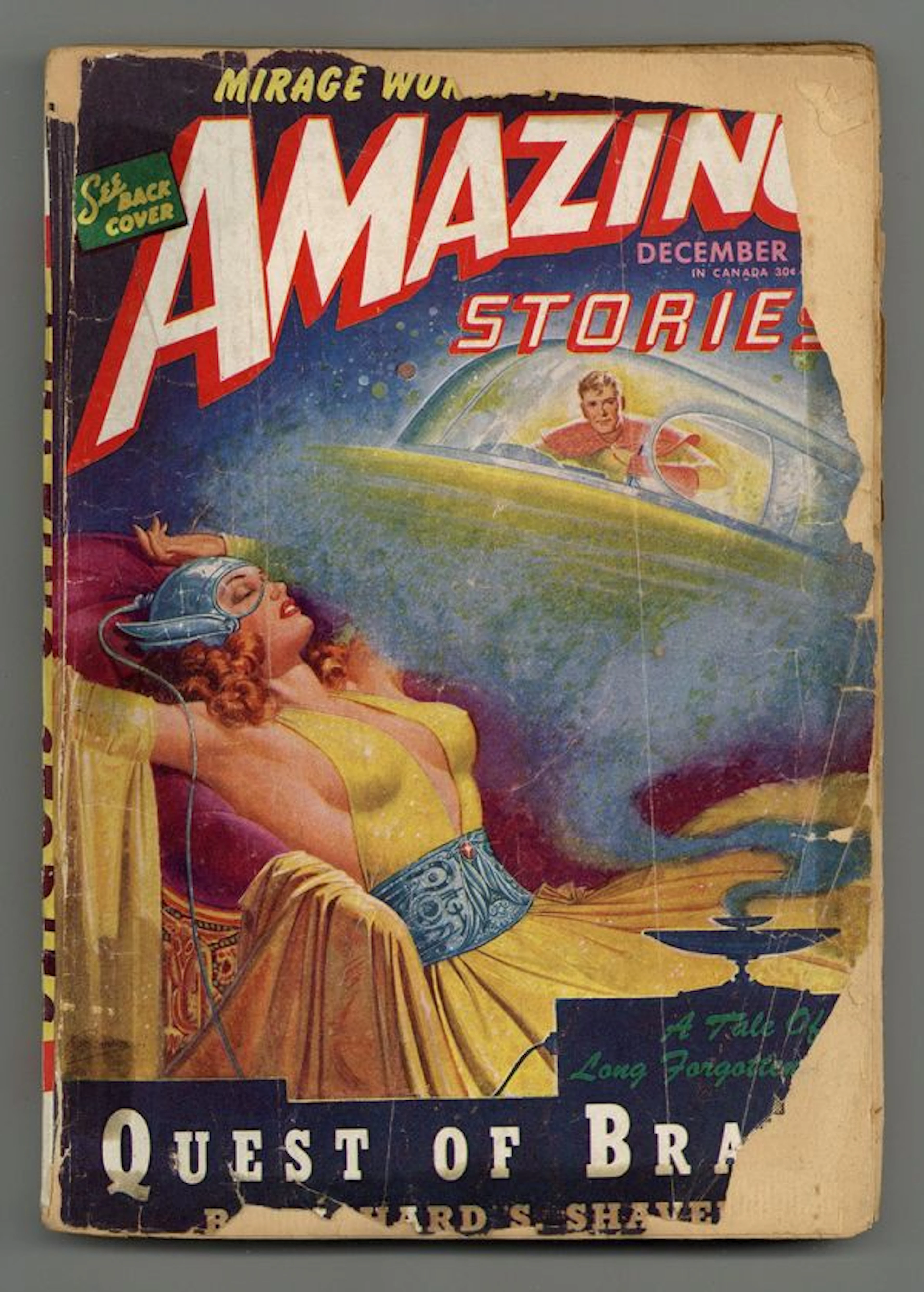 Amazing Stories (1926-Present Experimenter) Pulp Vol. 19 #4 FR 1.0