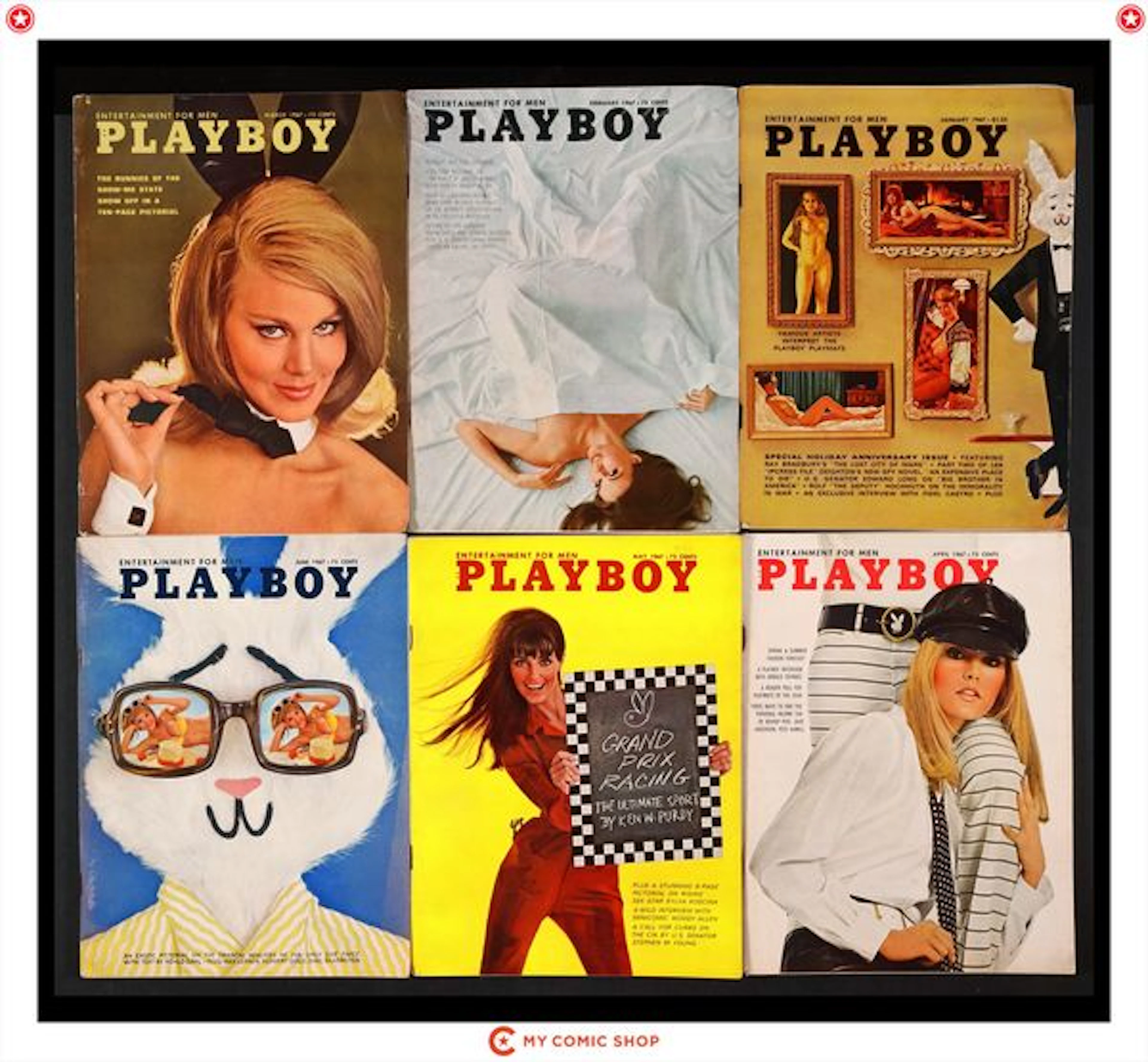 Playboy Magazine Lot of 12