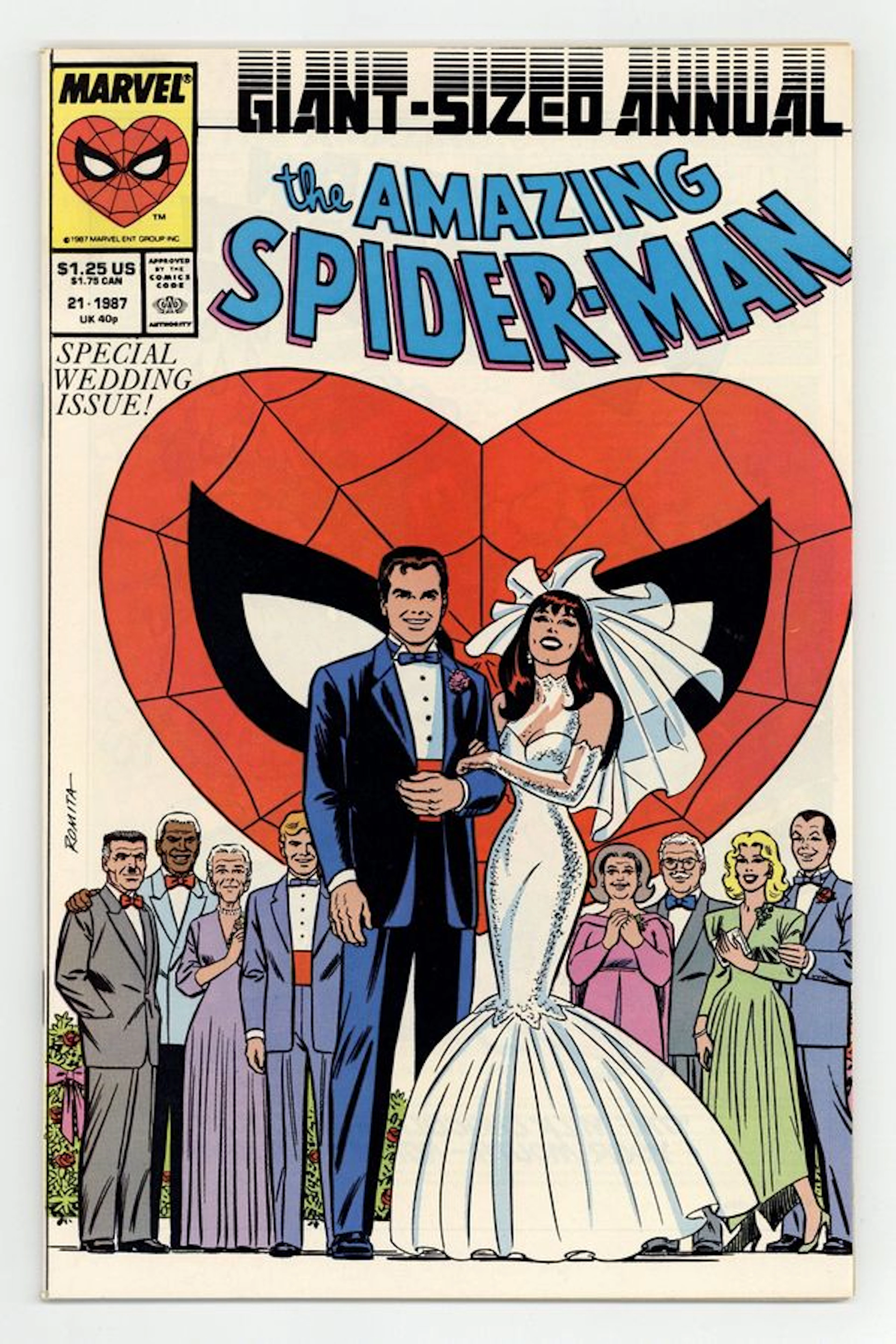 Amazing Spider-Man (1963 1st Series) Annual 21D VF+ 8.5