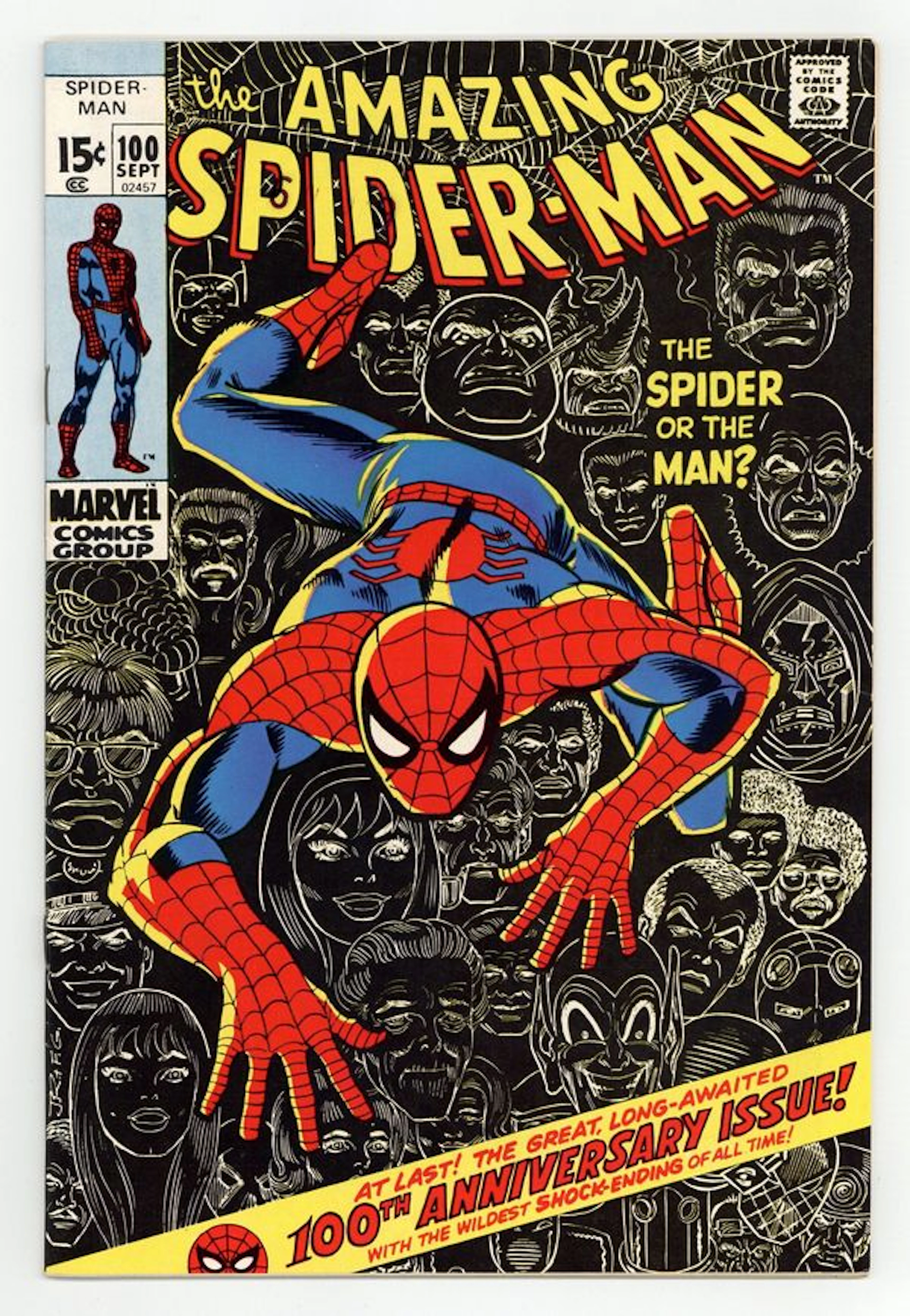 Amazing Spider-Man (1963 1st Series) 100 FN+ 6.5
