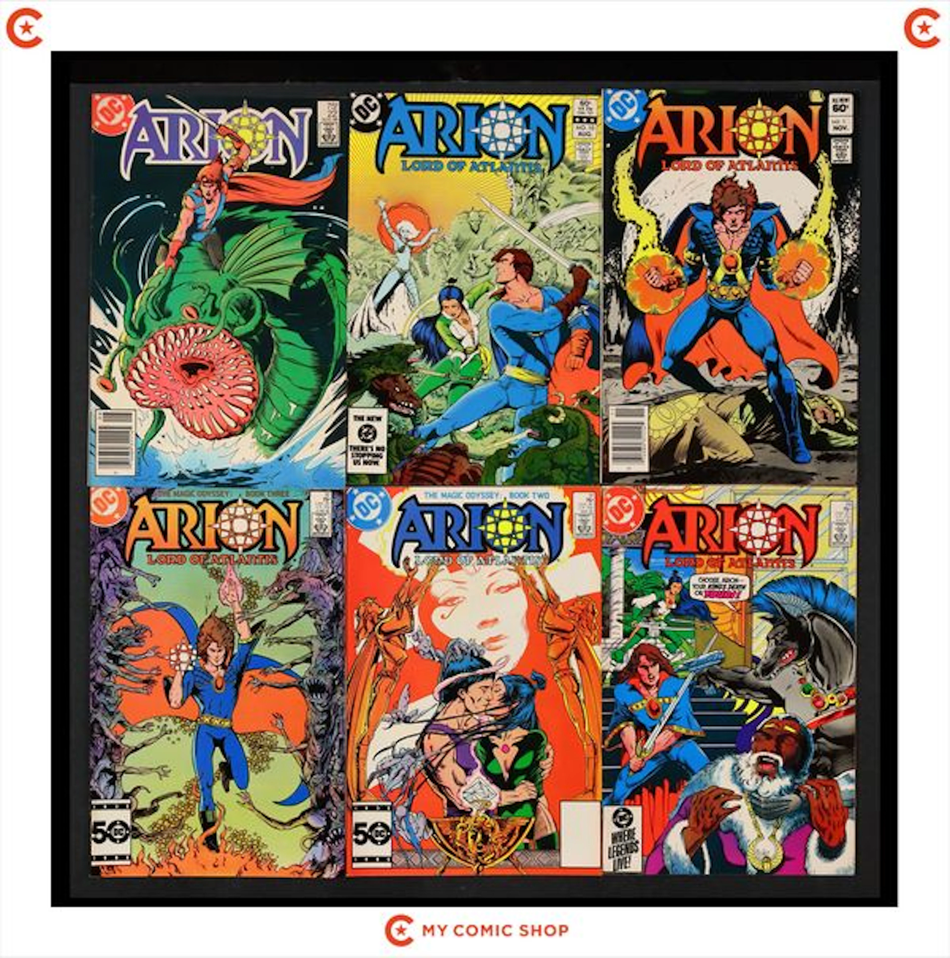 Arion Lord of Atlantis Lot of 9