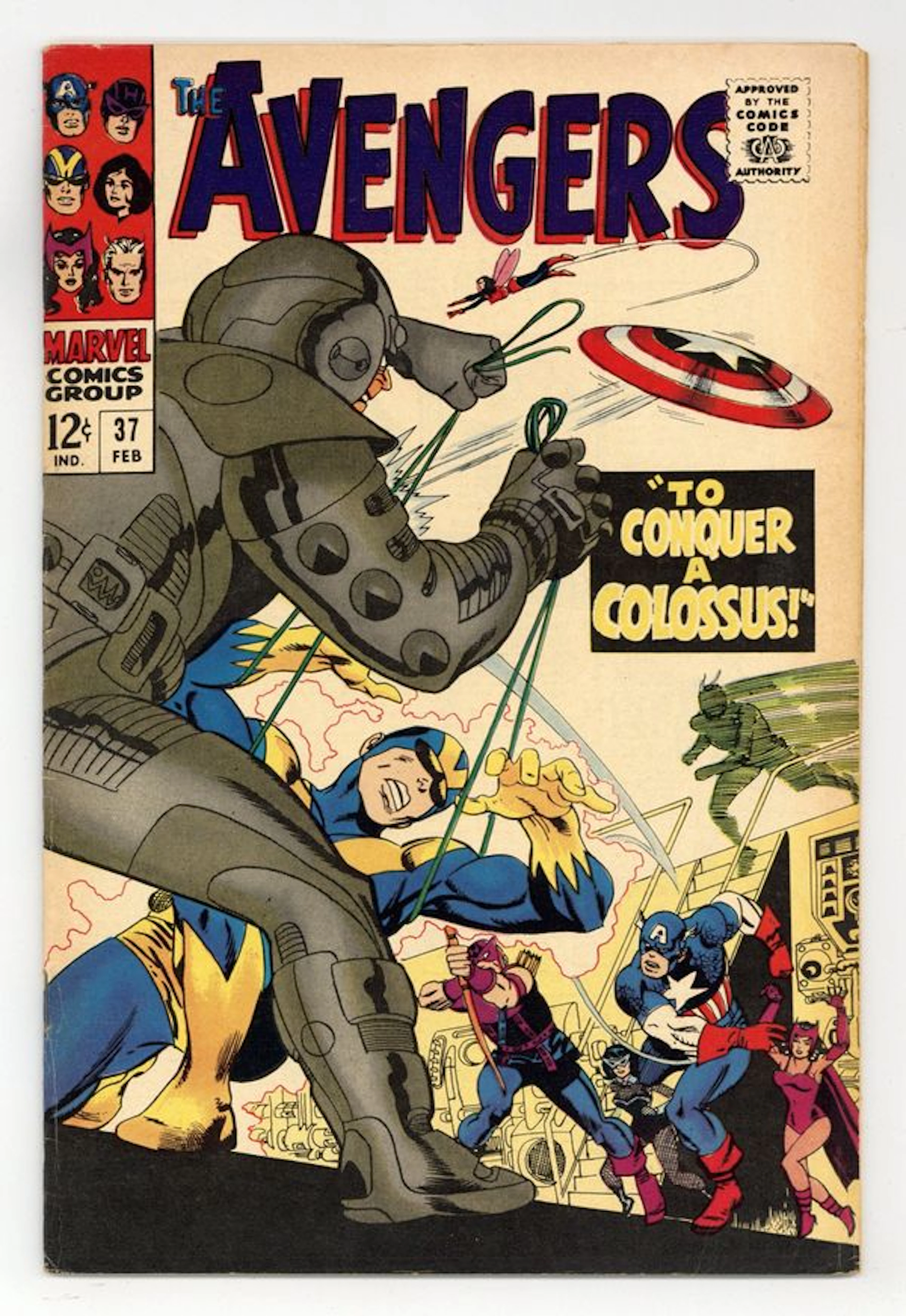 Avengers (1963 1st Series) 37 VG/FN 5.0