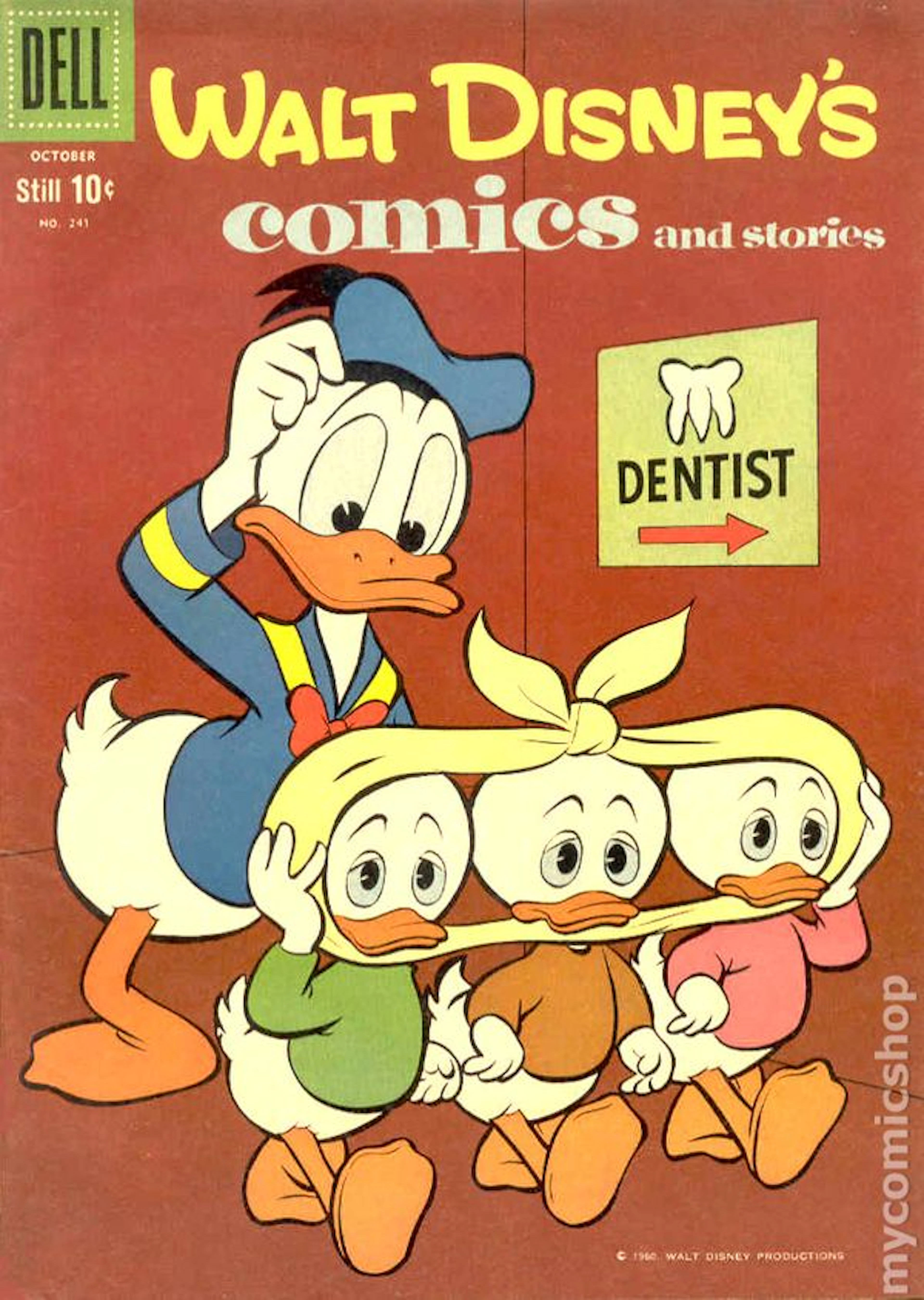 Walt Disney's Comics and Stories (1940 Dell/Gold Key/Gladstone) 241 GD+ 2.5