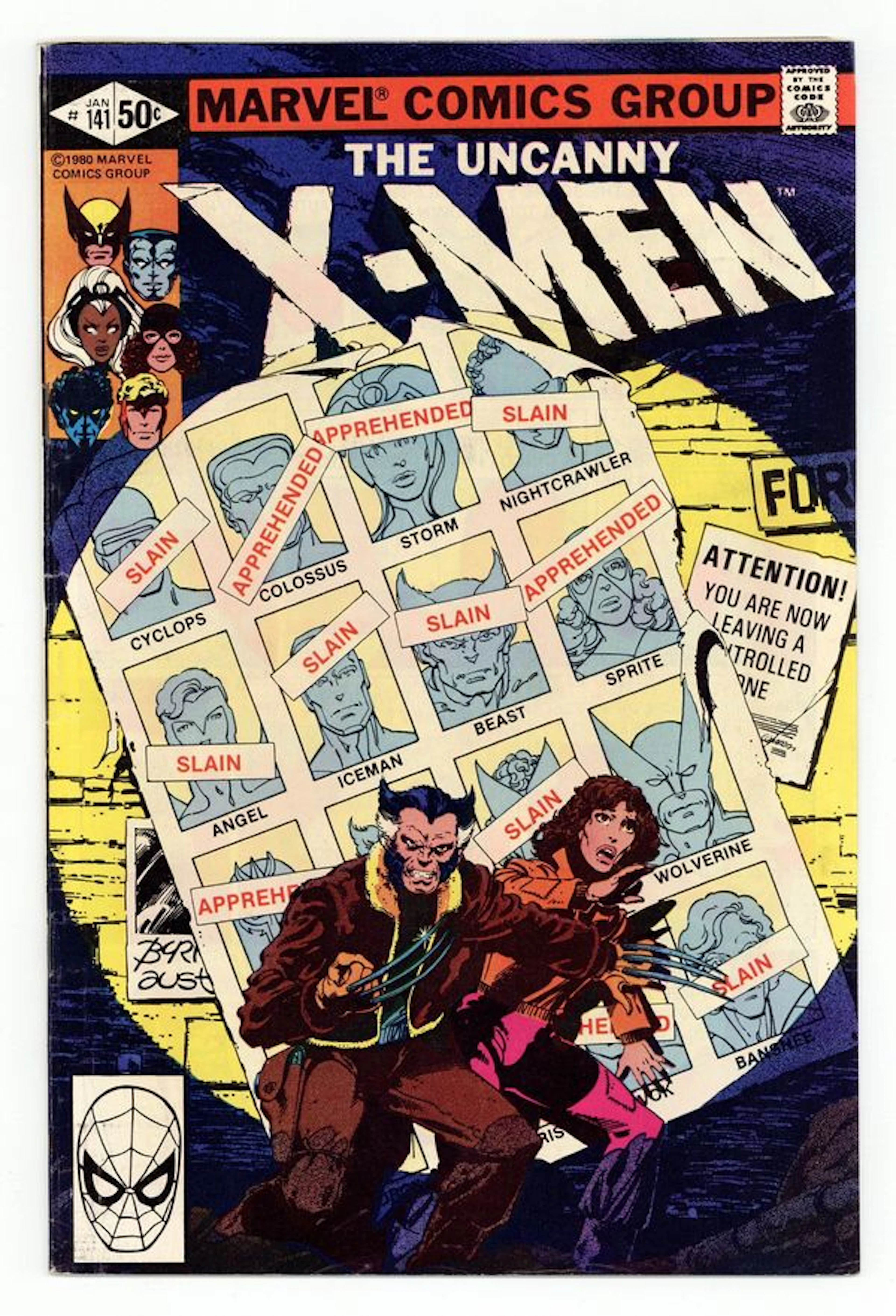Uncanny X-Men (1963 1st Series) 141D VG+ 4.5