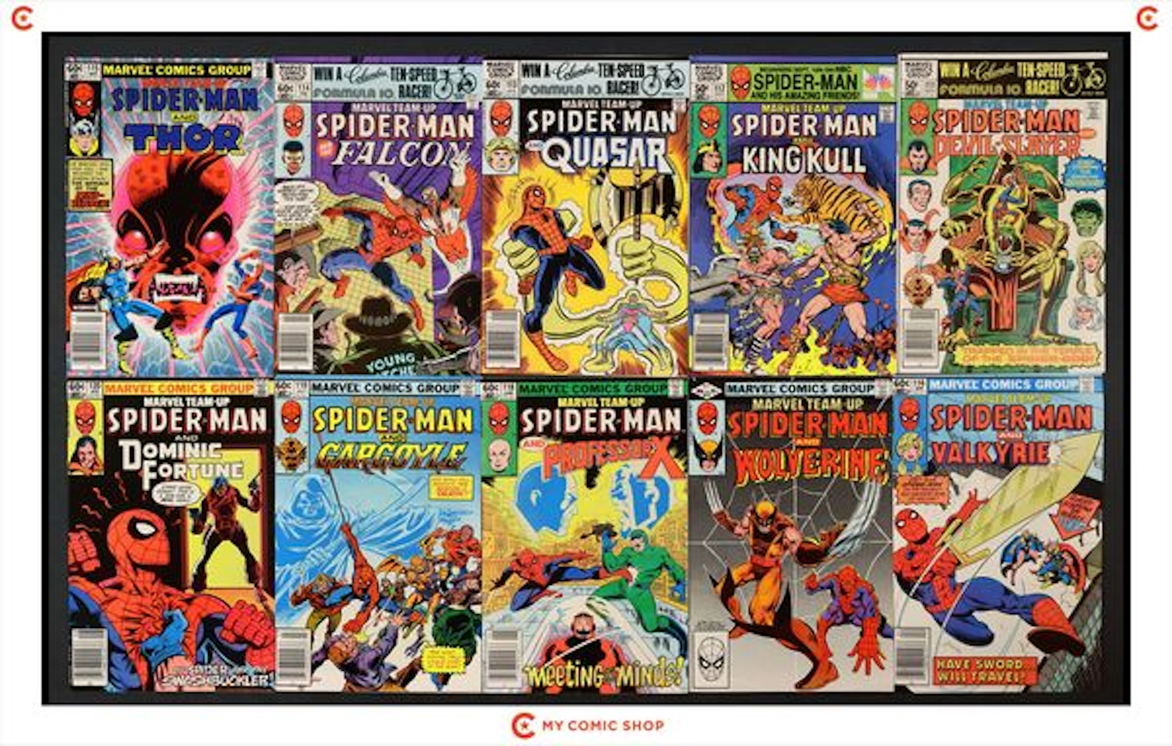 Marvel Team-Up Lot of 10