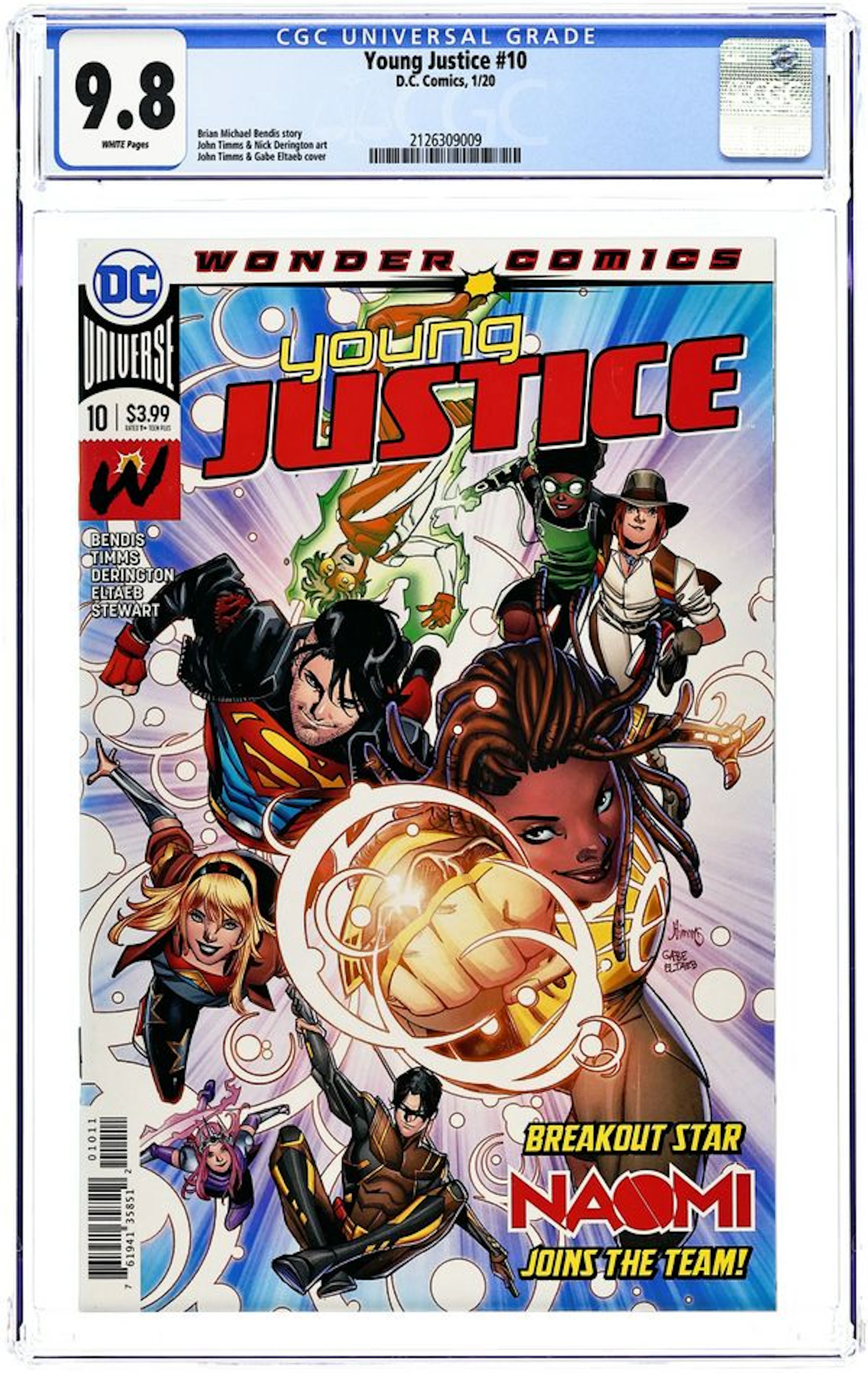Young Justice (2019 DC 3rd Series) 10A CGC 9.8