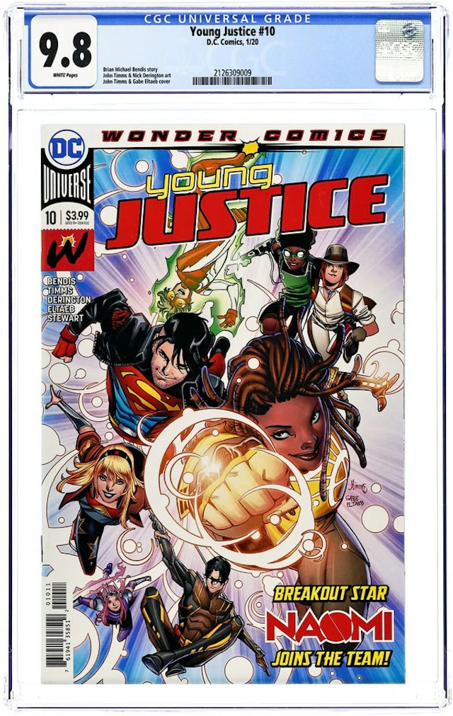 Young Justice (2019 DC 3rd Series) 10A CGC 9.8