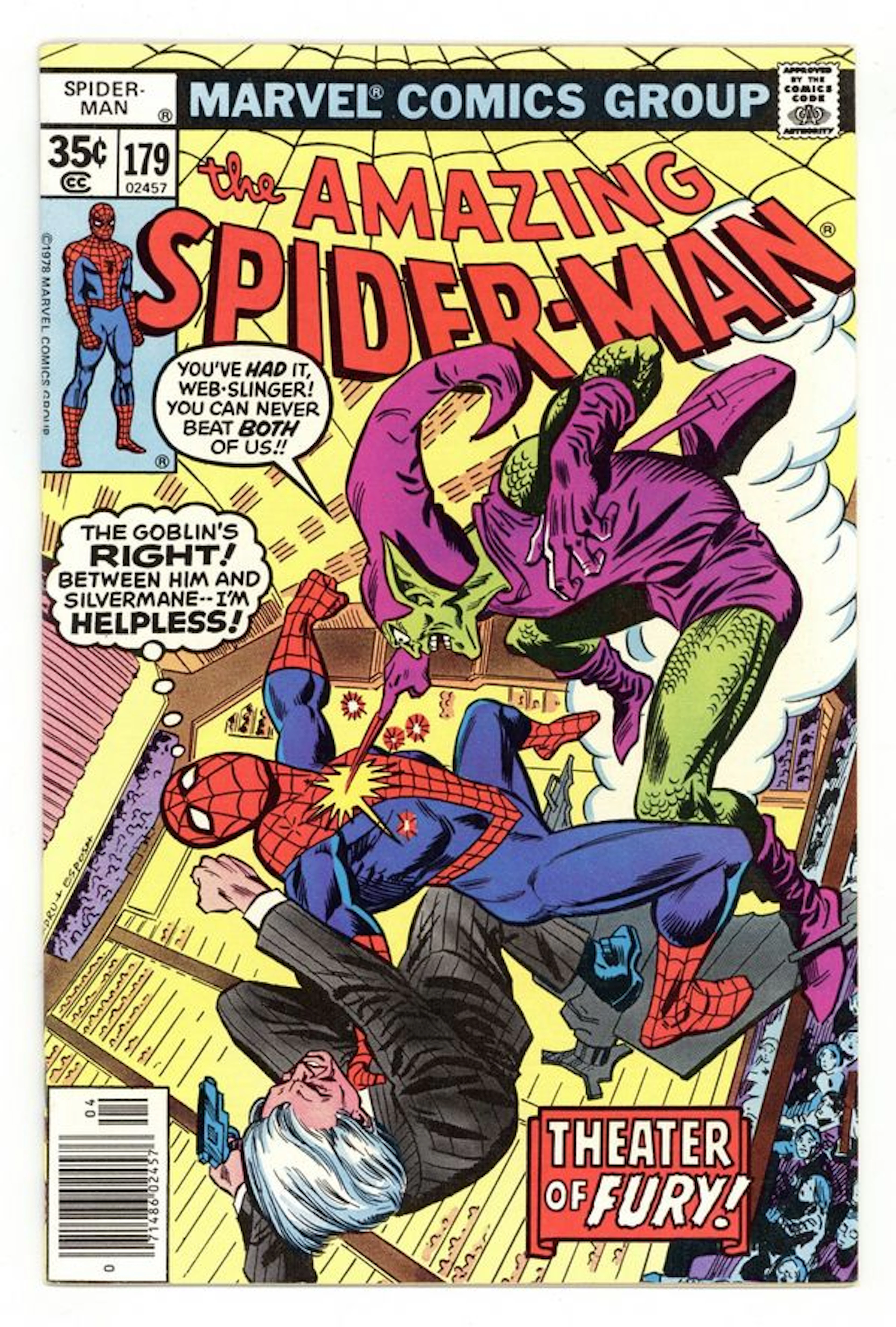 Amazing Spider-Man (1963 1st Series) 179 FN/VF 7.0