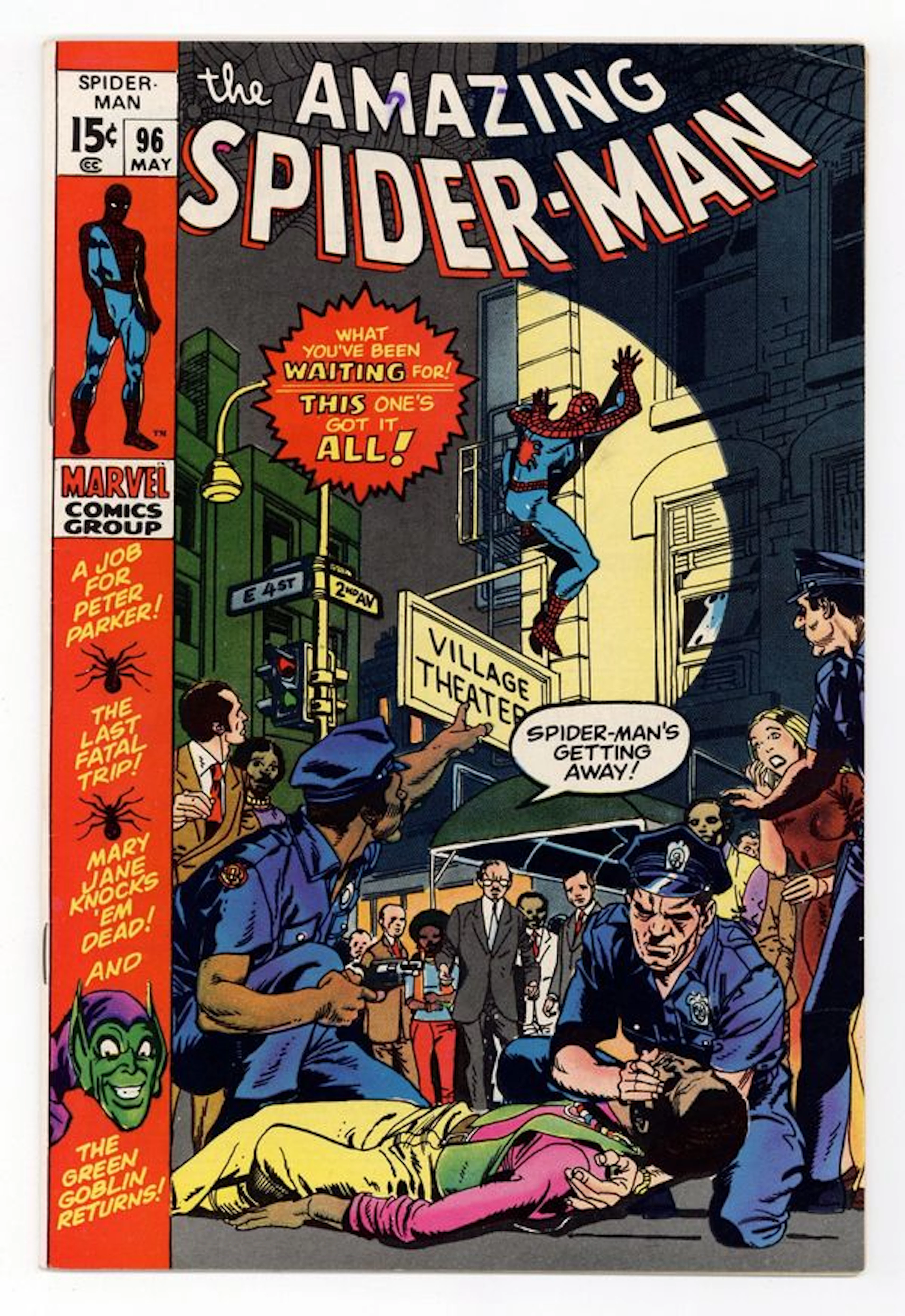 Amazing Spider-Man (1963 1st Series) 96 FN- 5.5