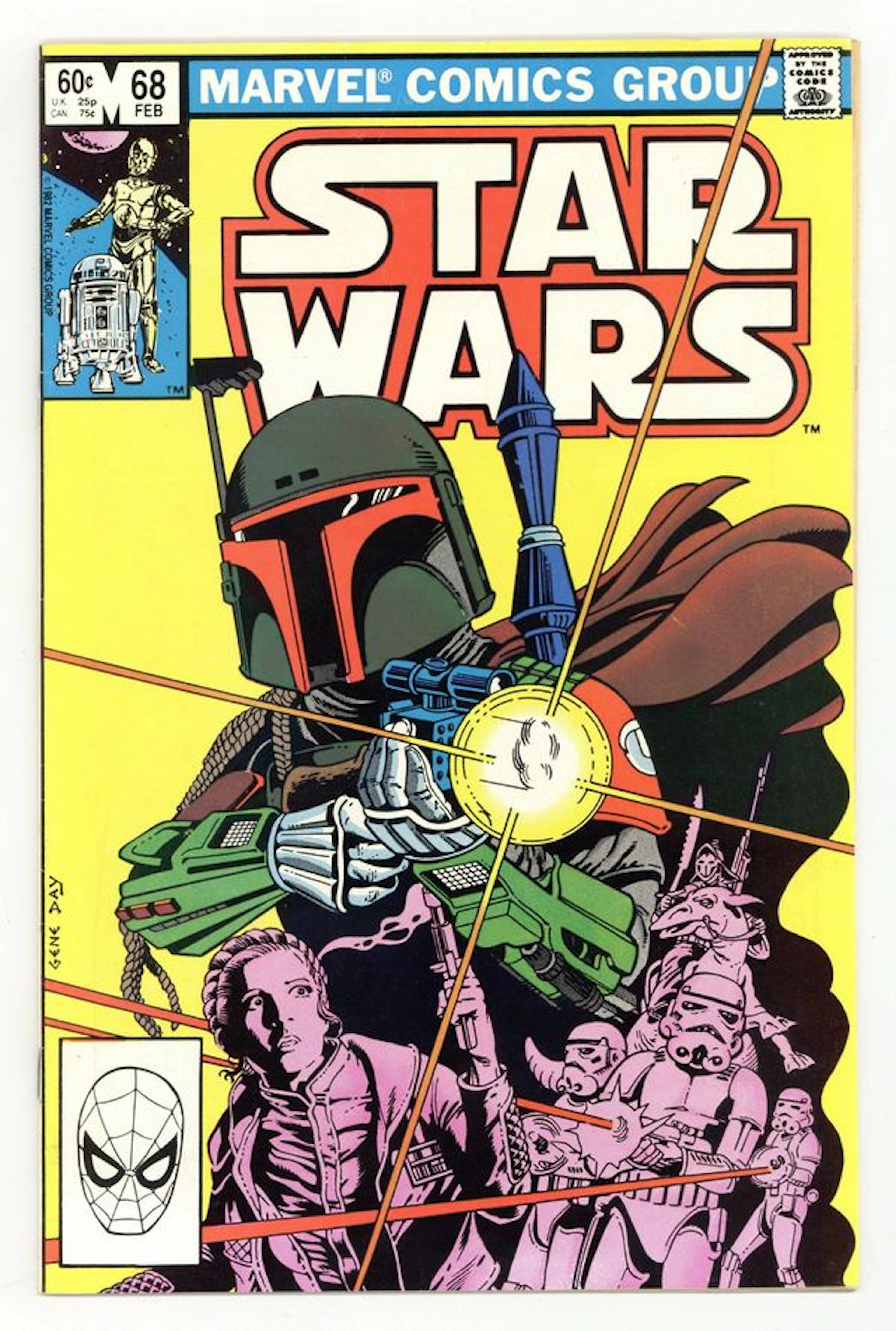 Star Wars (1977 Marvel) 68D VF- 7.5