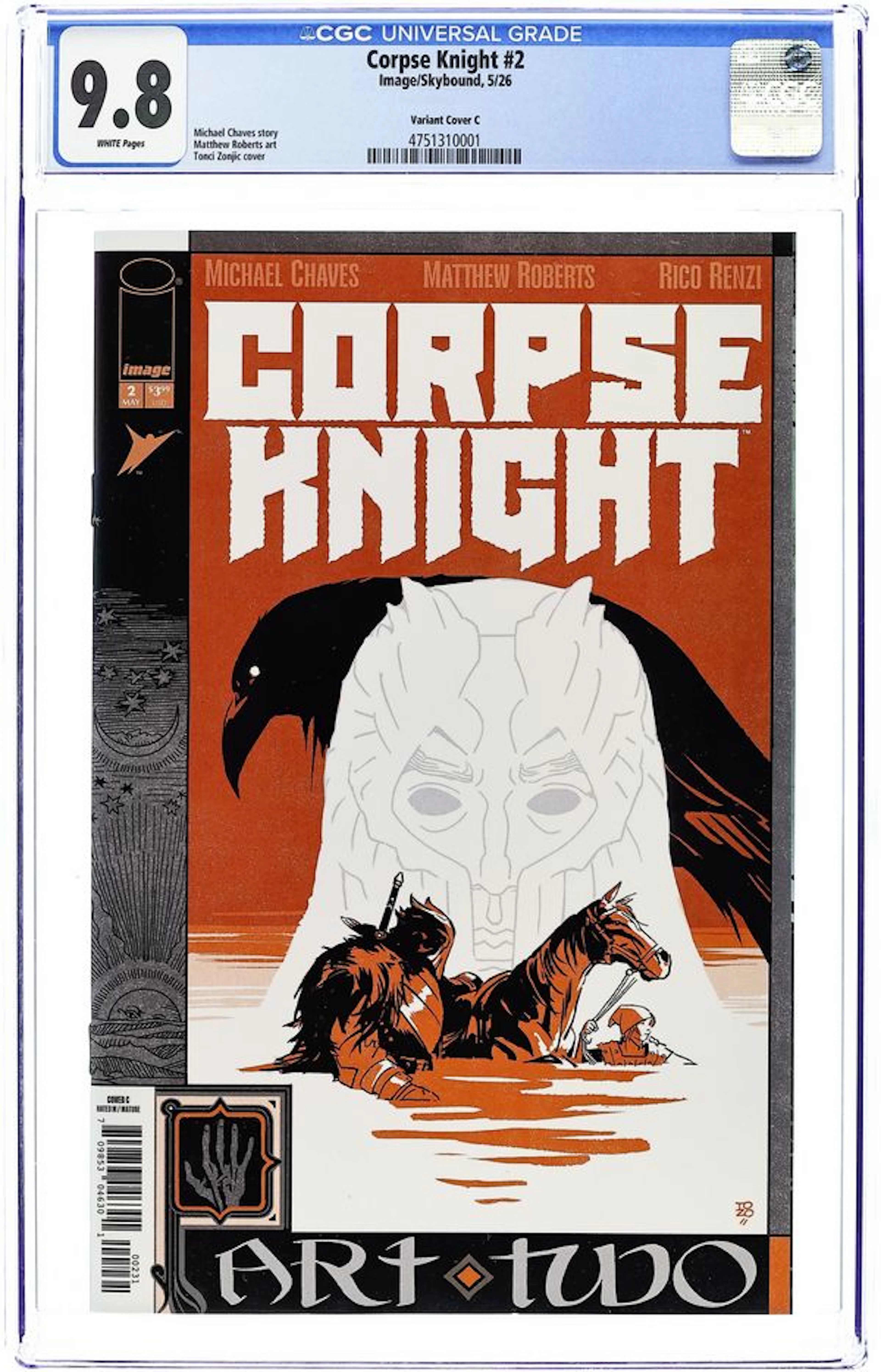 Corpse Knight (2026 Image) 2C CGC 9.8