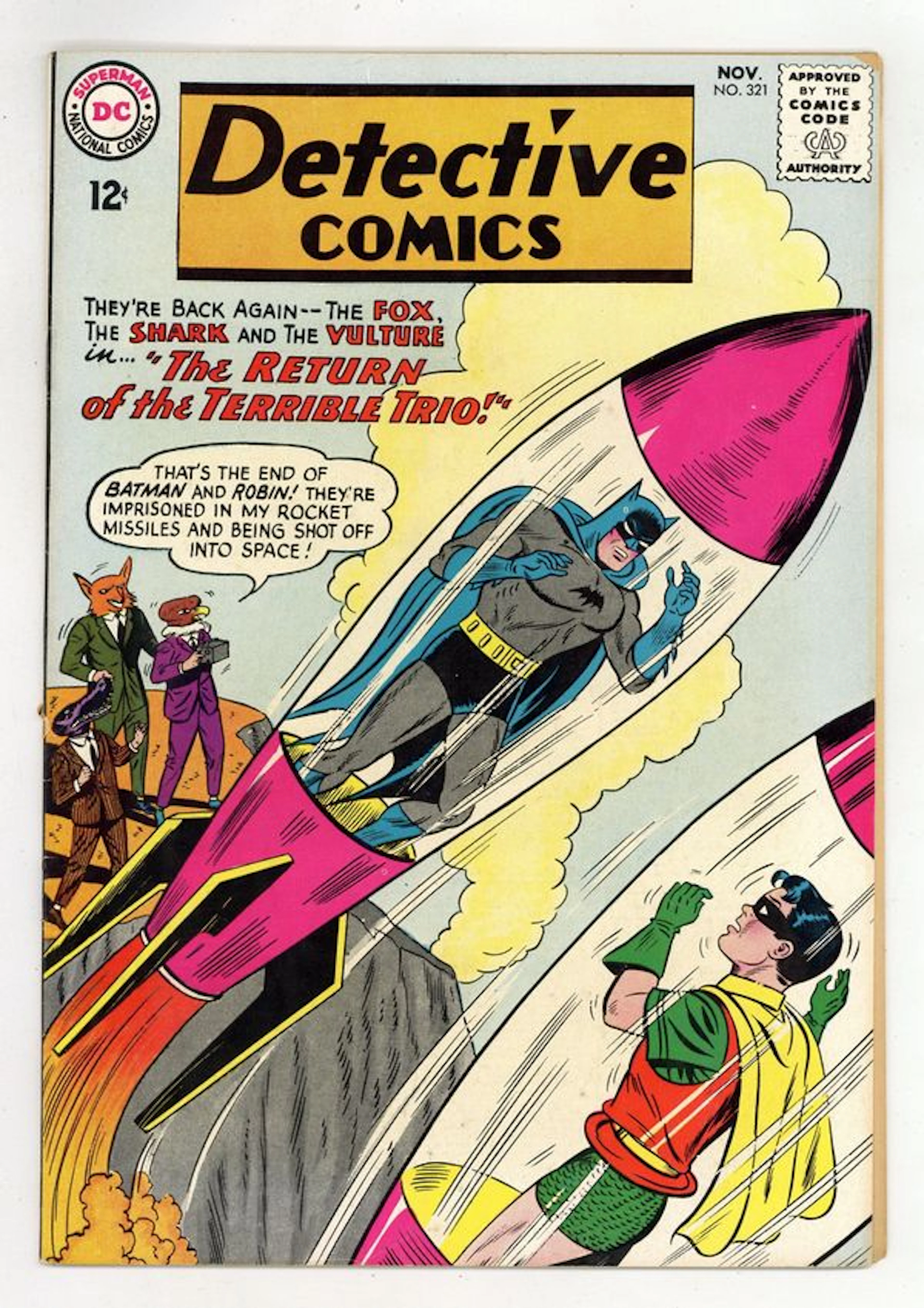 Detective Comics (1937 1st Series) 321 GD+ 2.5