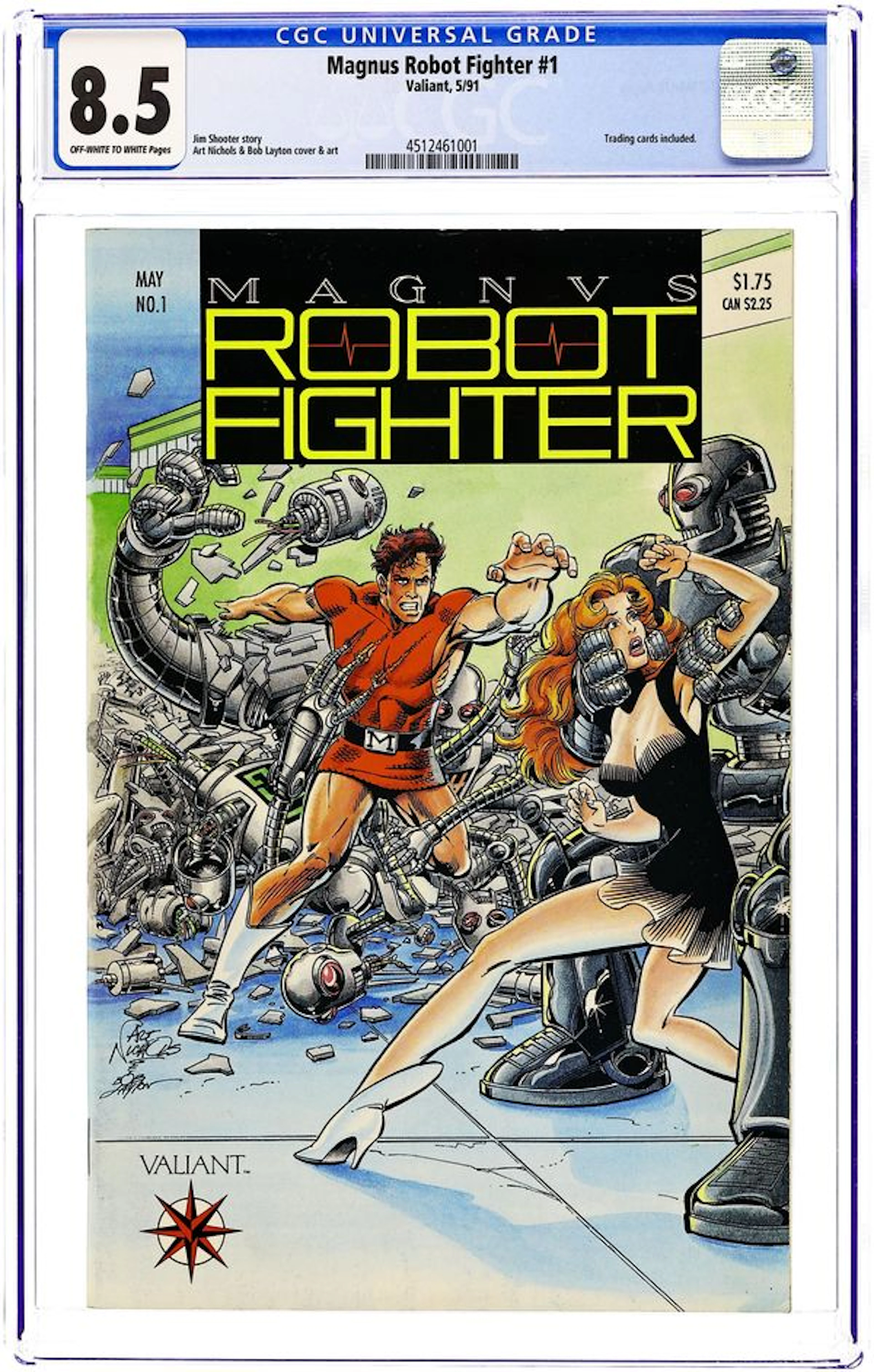 Magnus Robot Fighter (1991 Valiant) 1D CGC 8.5