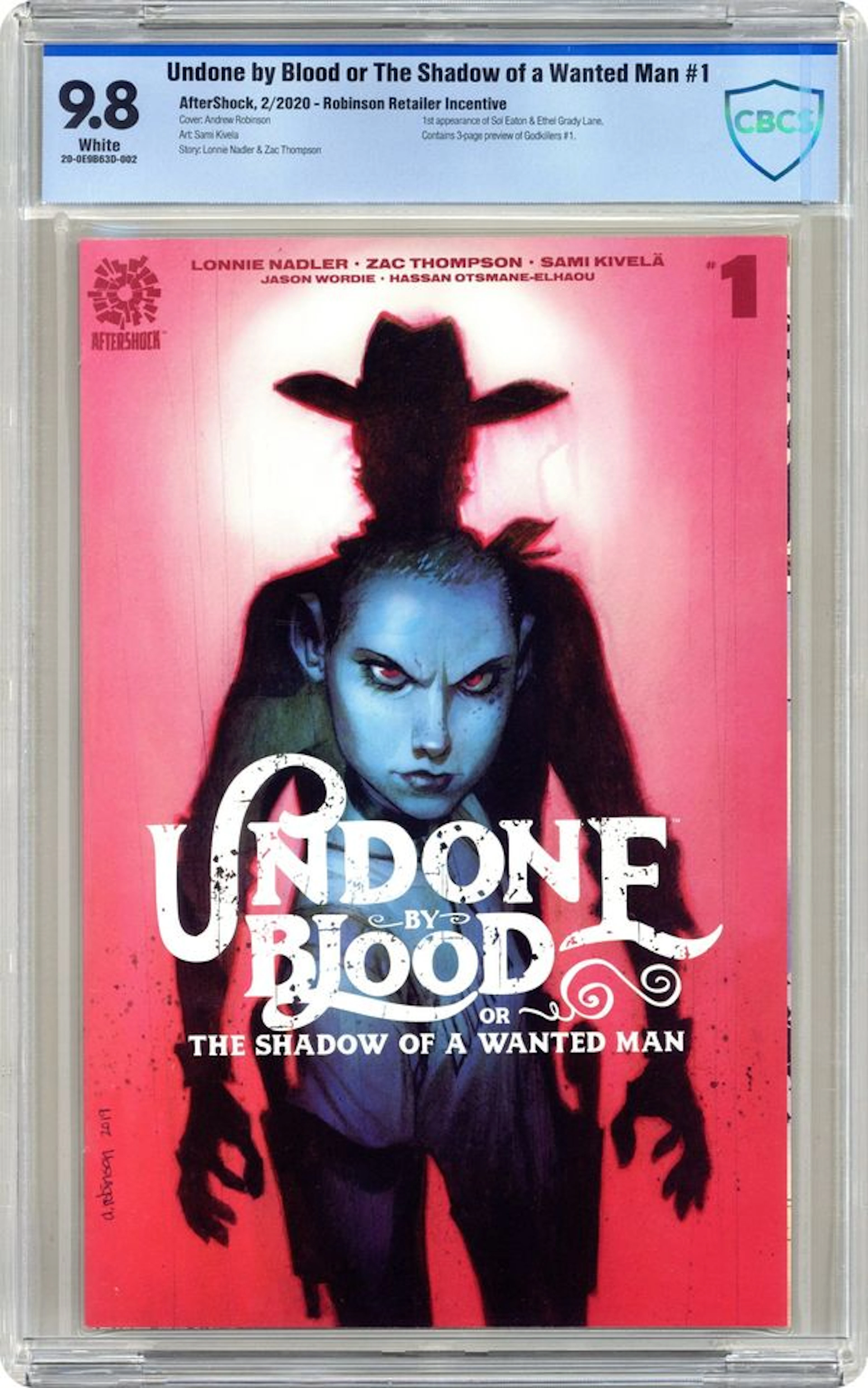 Undone By Blood (2020 Aftershock) 1B CBCS 9.8