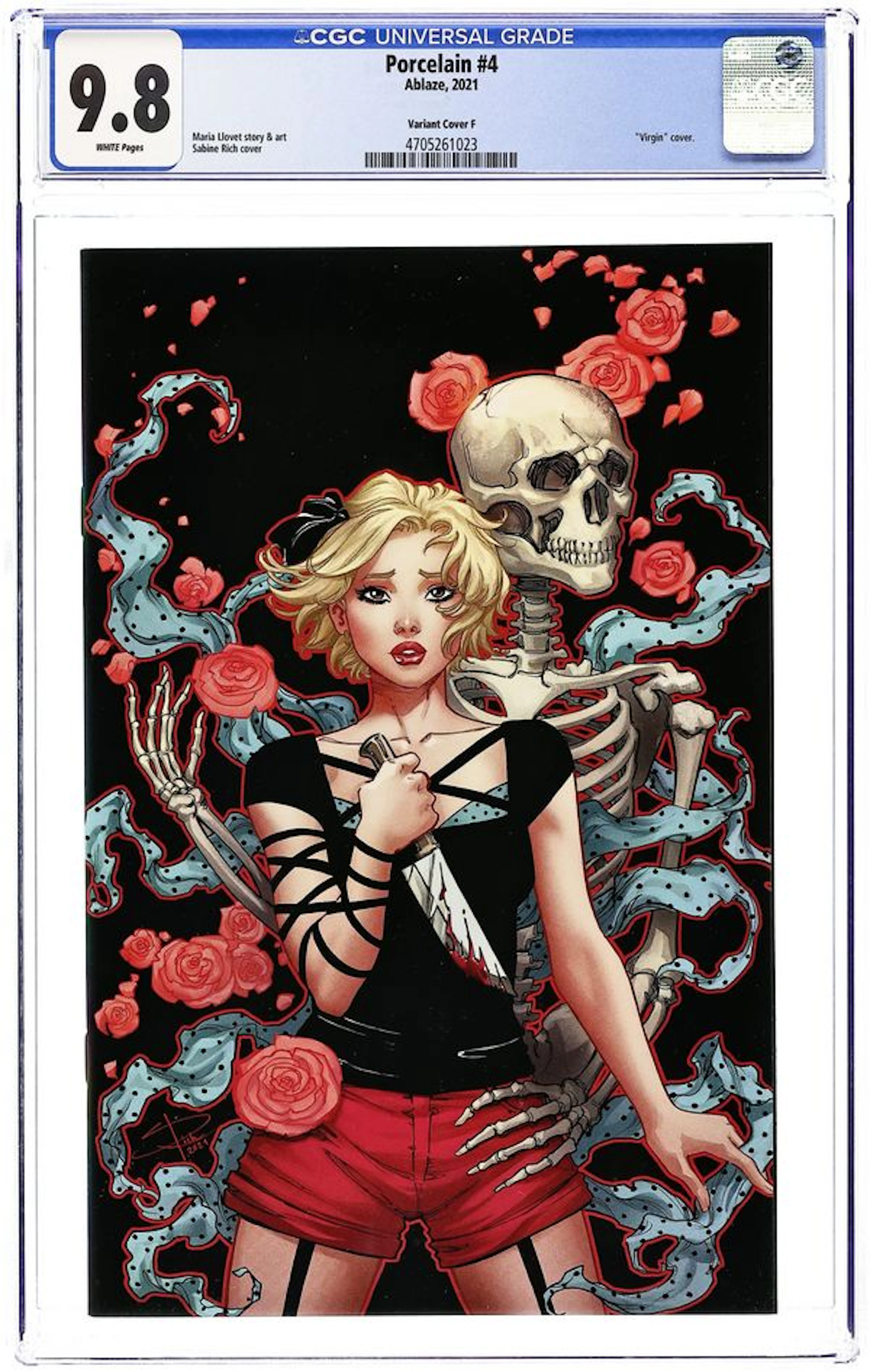 Porcelain (2021 Ablaze) Maria Llovet 4F CGC 9.8