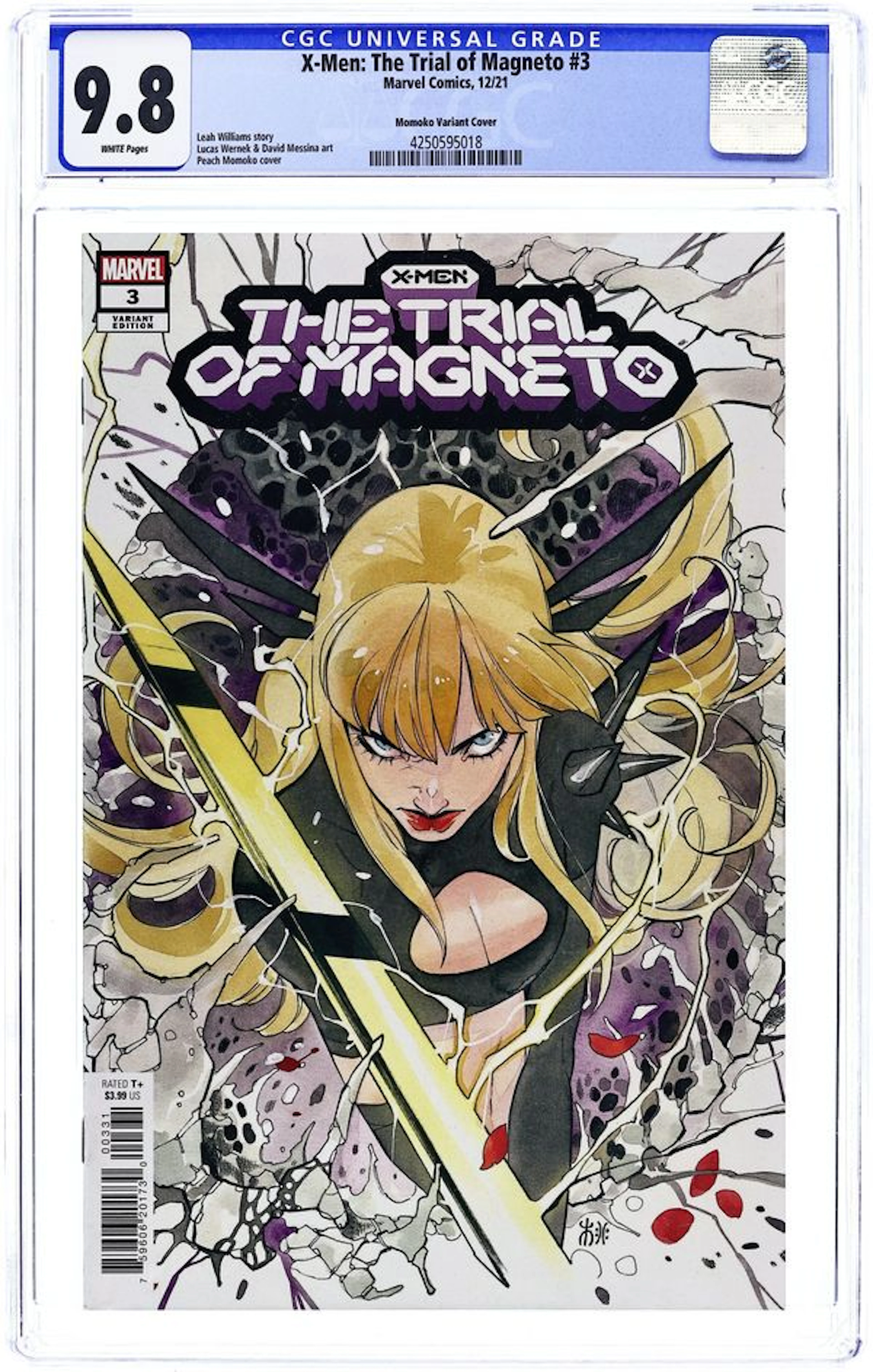 X-Men The Trial of Magneto (2021 Marvel) 3C CGC 9.8