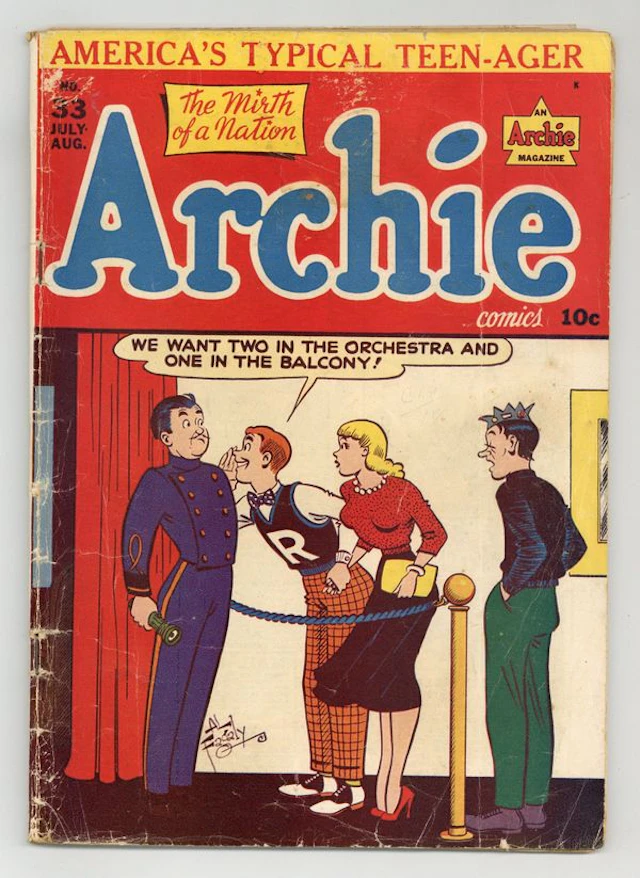 Archie (1943 Archie Comics) 33 GD 2.0